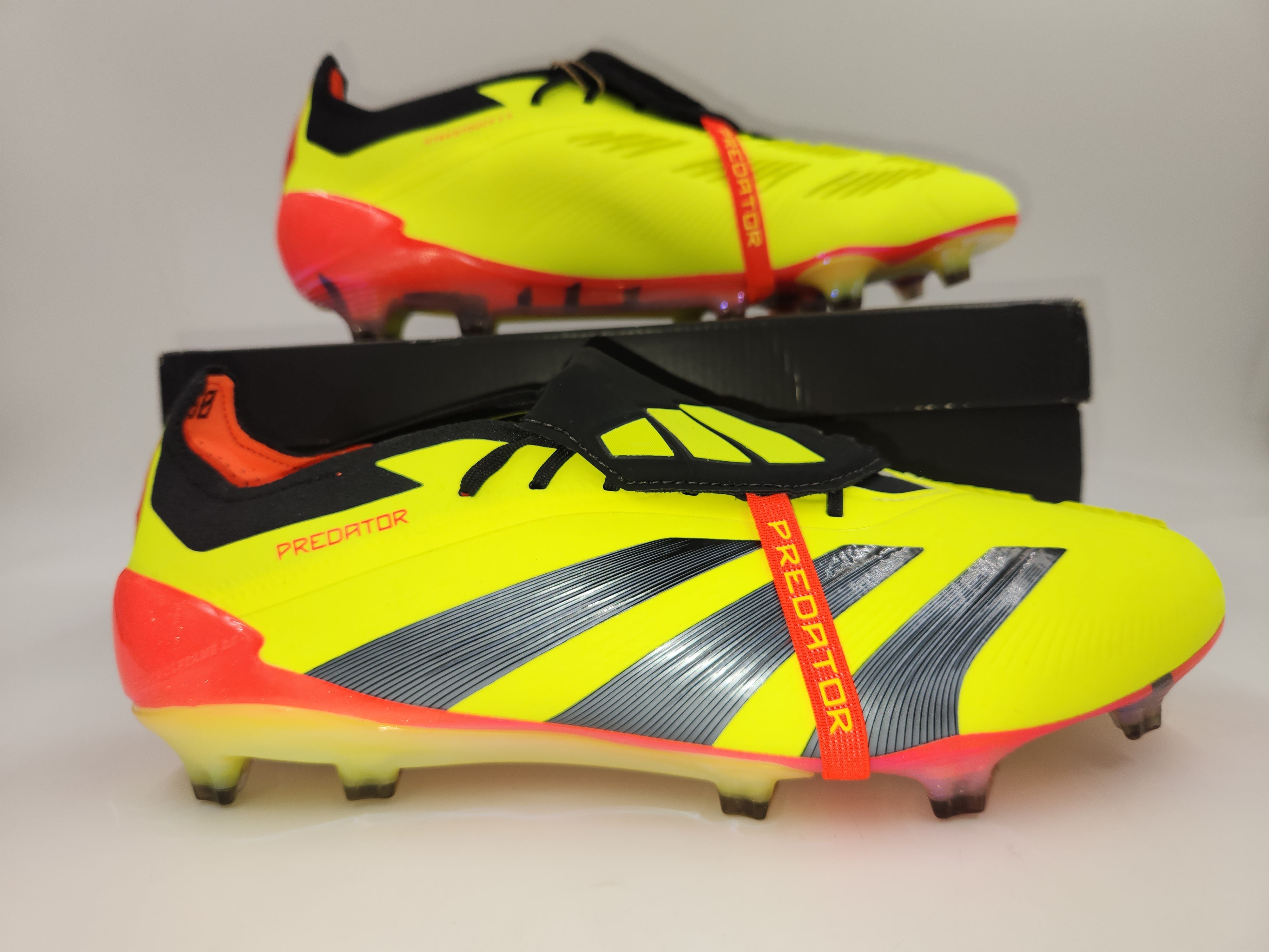 Adidas Predator Elite FT FG Yellow Orange Villegas Footwear