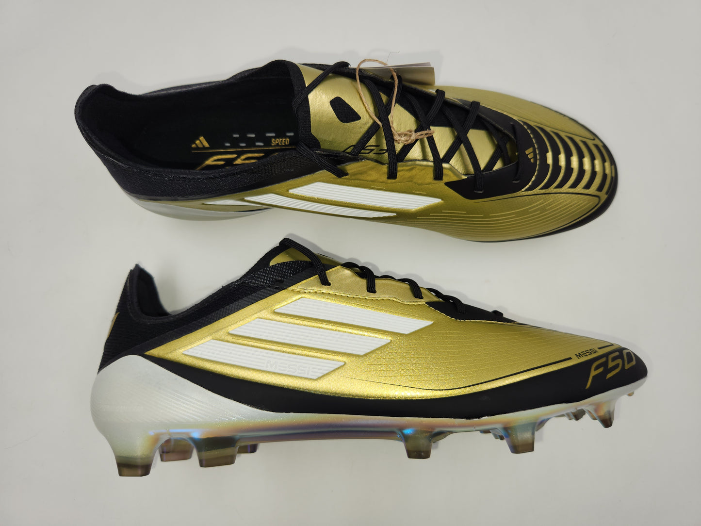 Adidas F50 Elite FG Messi Gold Black