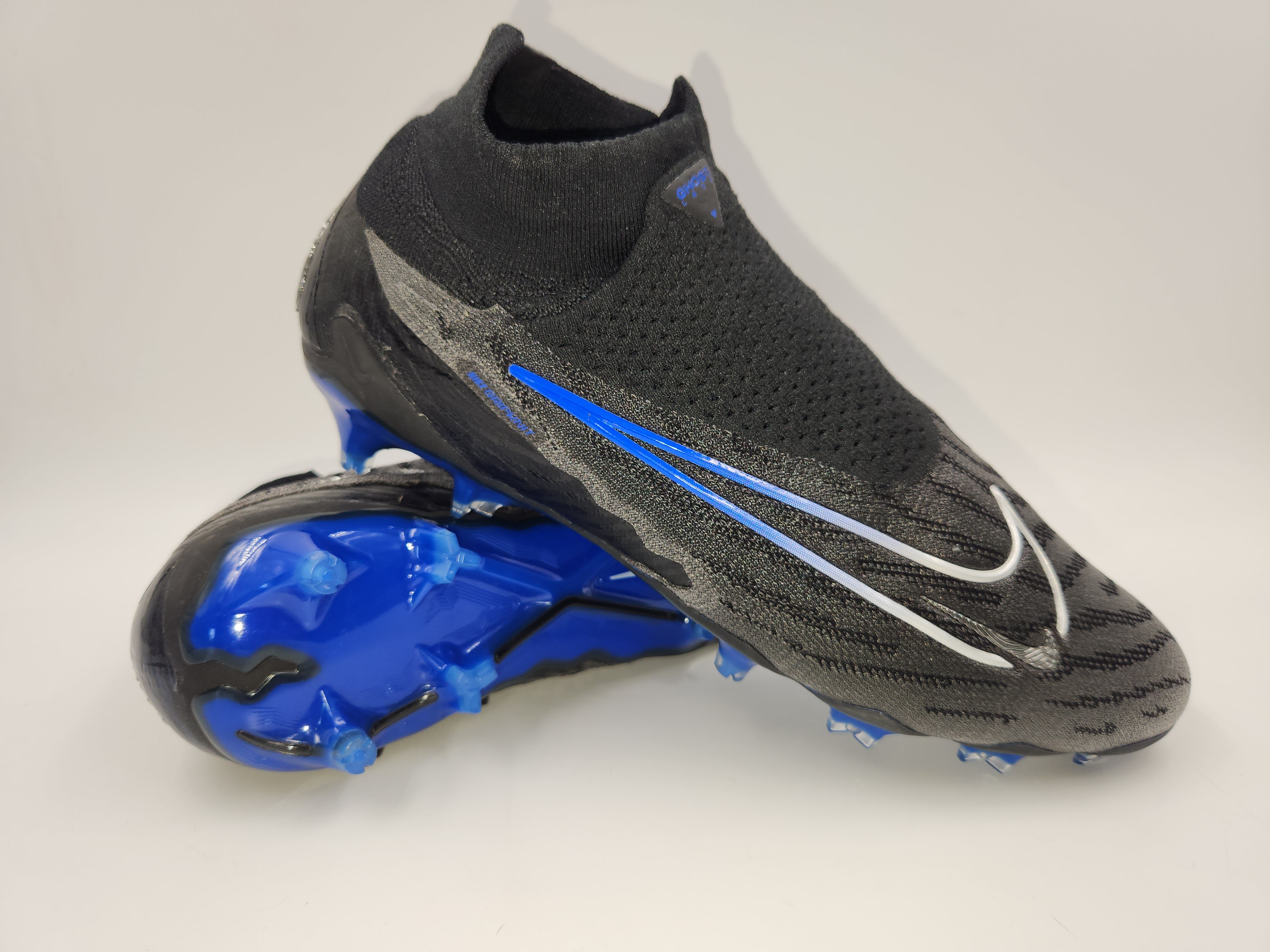 Nike Phantom GX Elite DF FG Black Blue Villegas Footwear