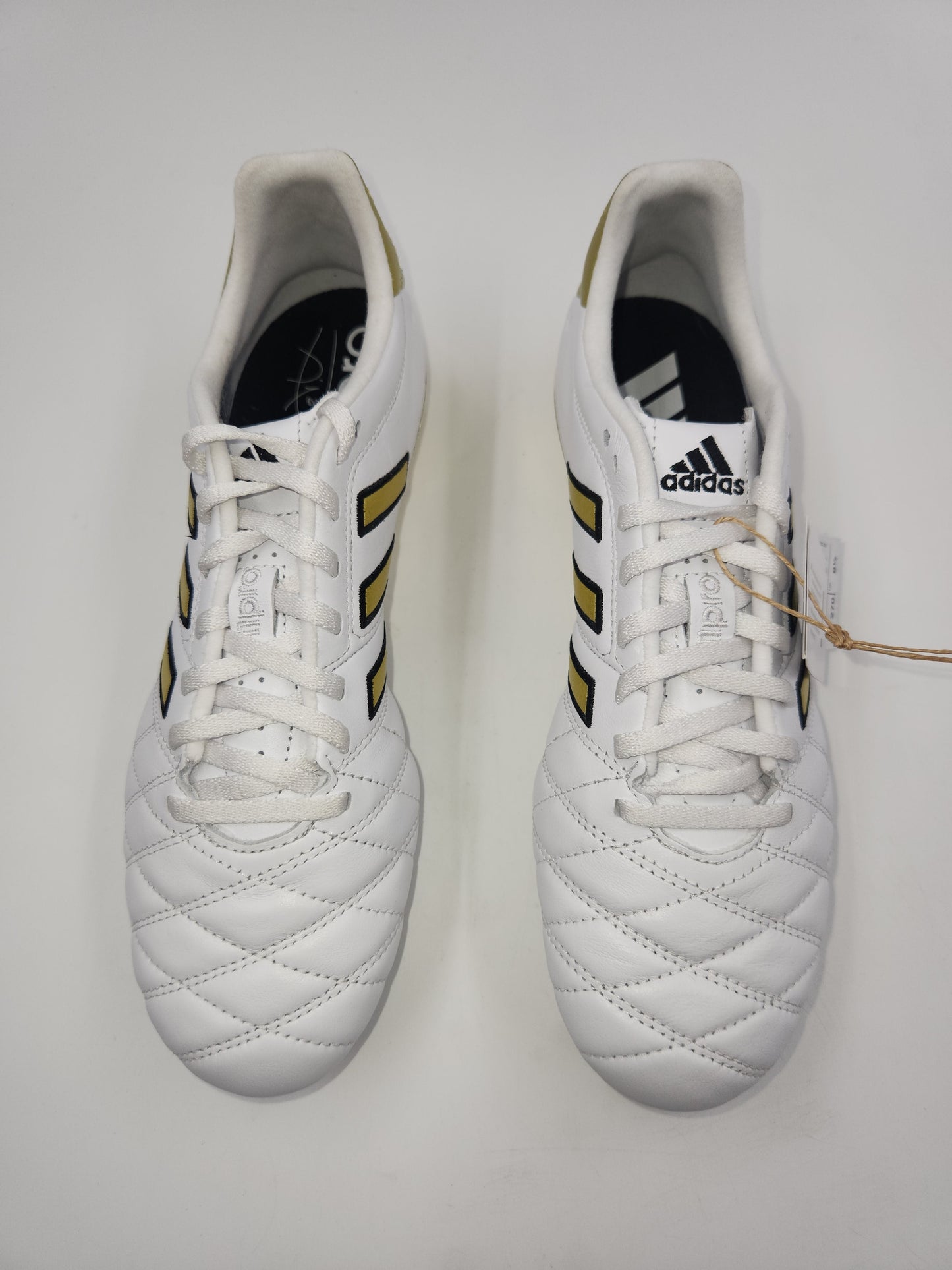 Adidas Mens Rare 11Pro TK FG White Gold