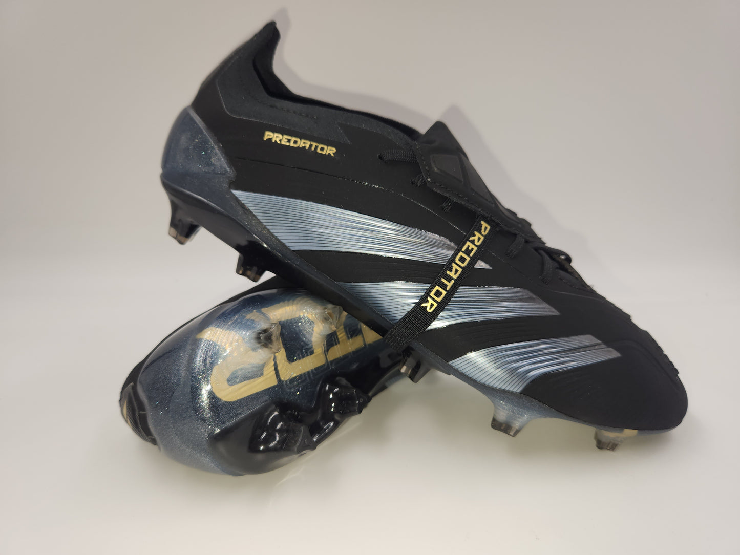 Adidas Mens Rare Predator Elite FT FG Black Grey