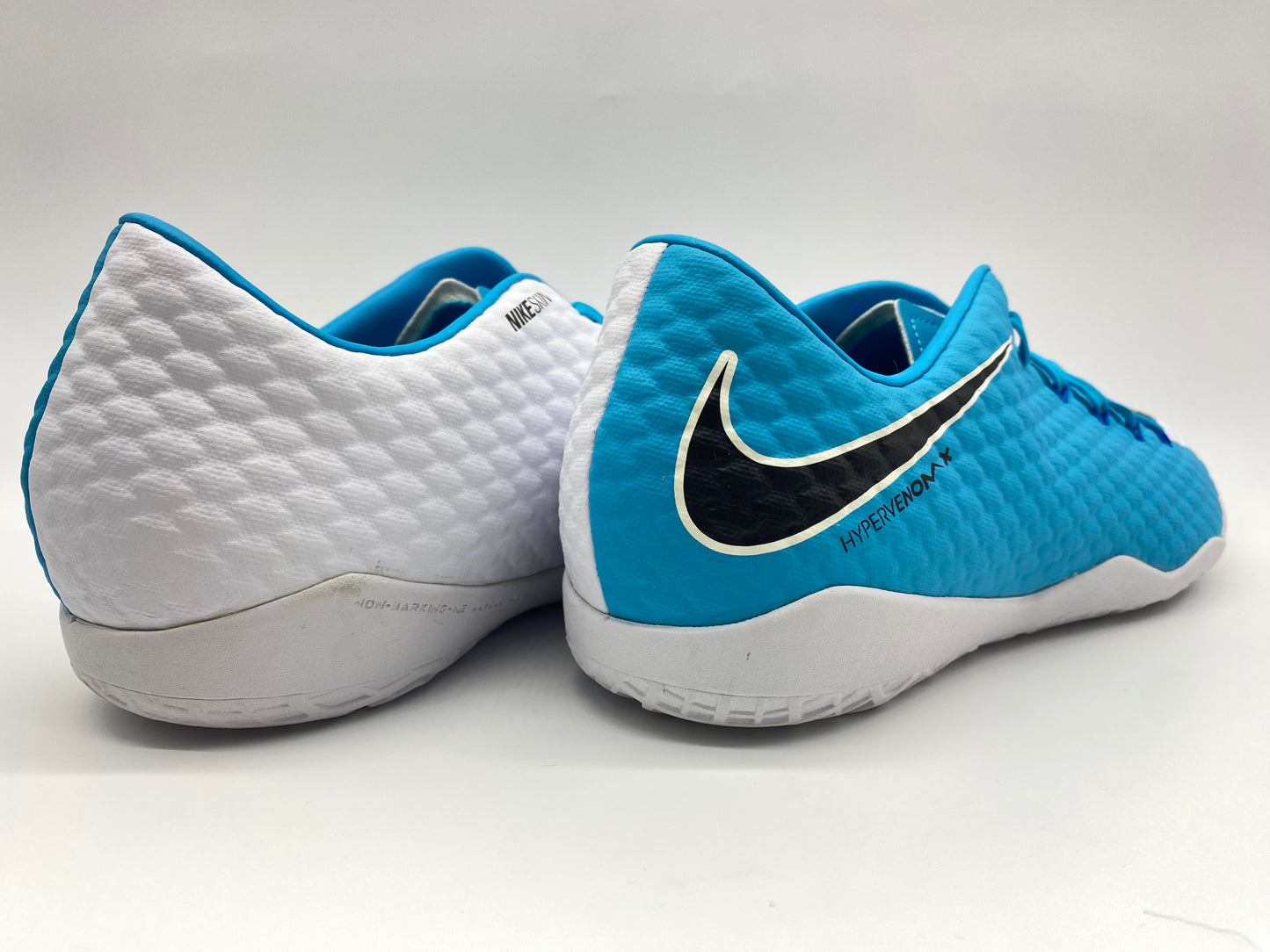 Nike Hypervenom Phelon III IC White Blue Futsal
