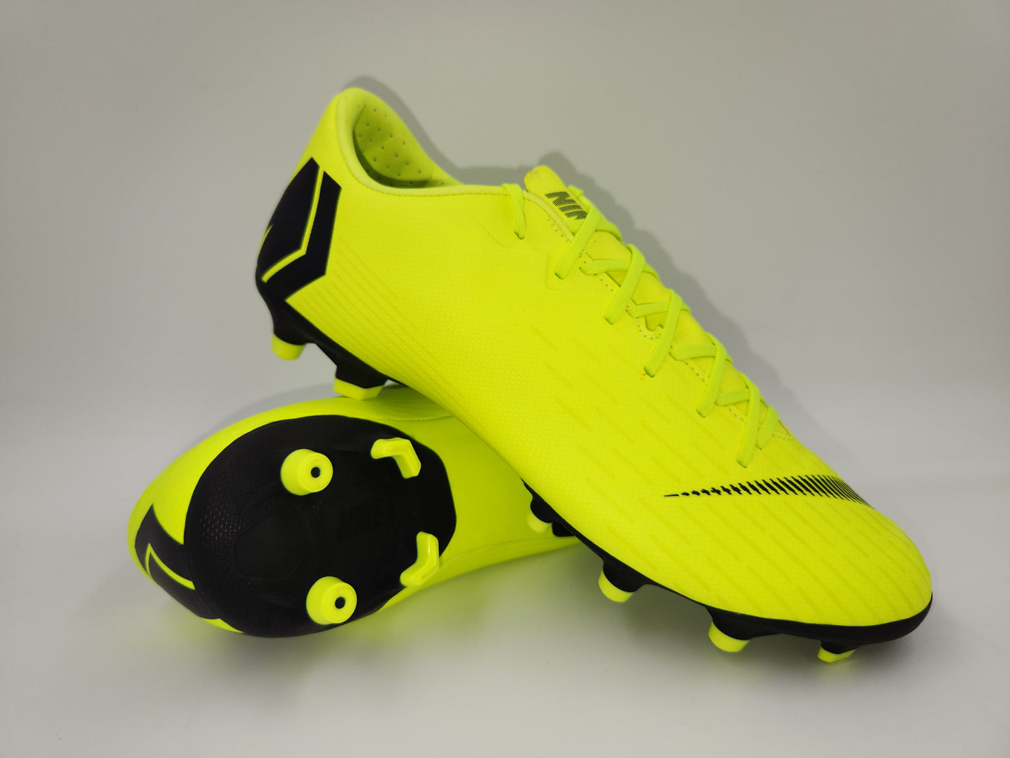 Nike Vapor 12 Academy FG/MG Yellow Black