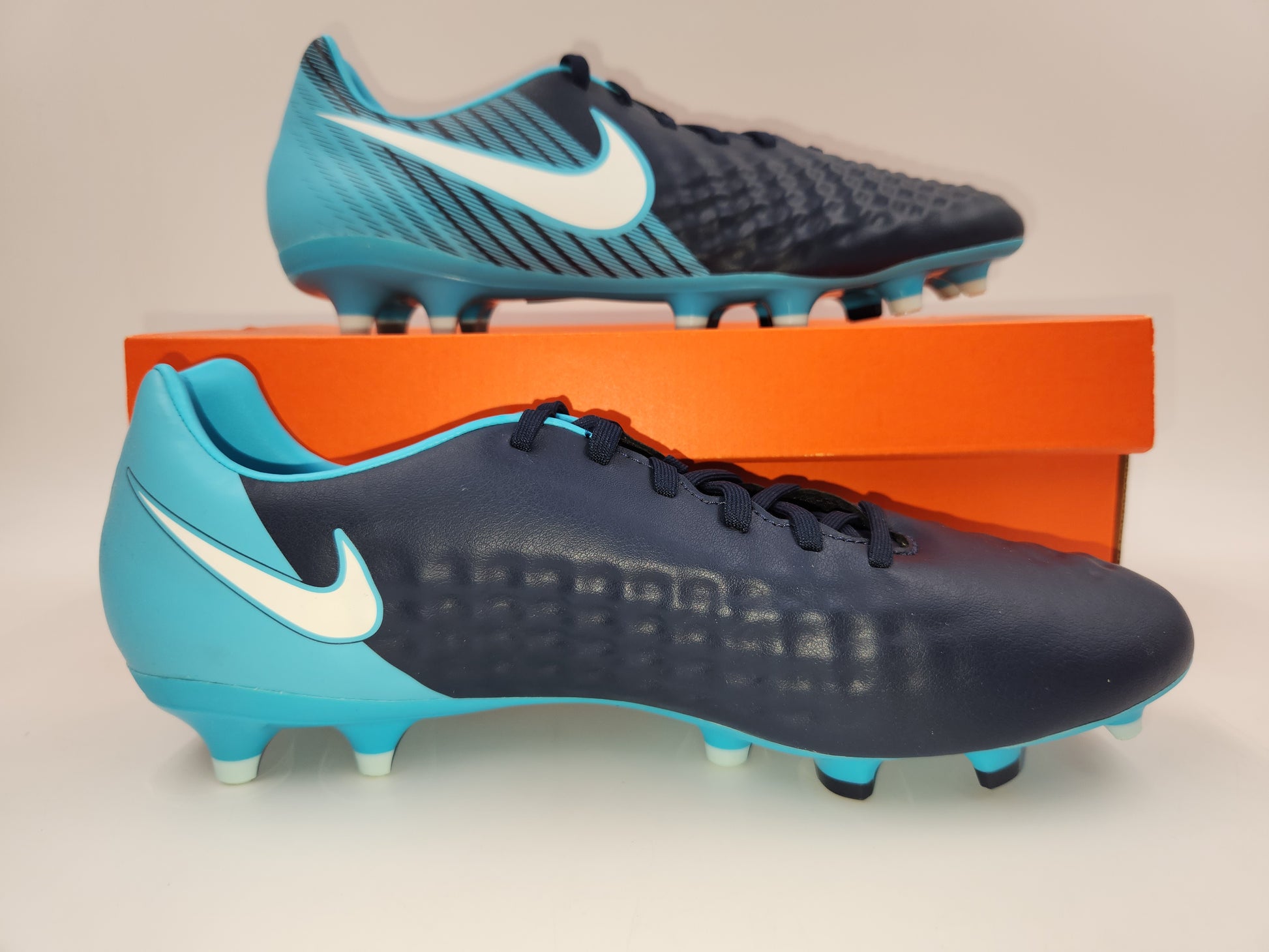 HOT Navy Blue Blue And Orange Magistas Nike Magista Onda Ll