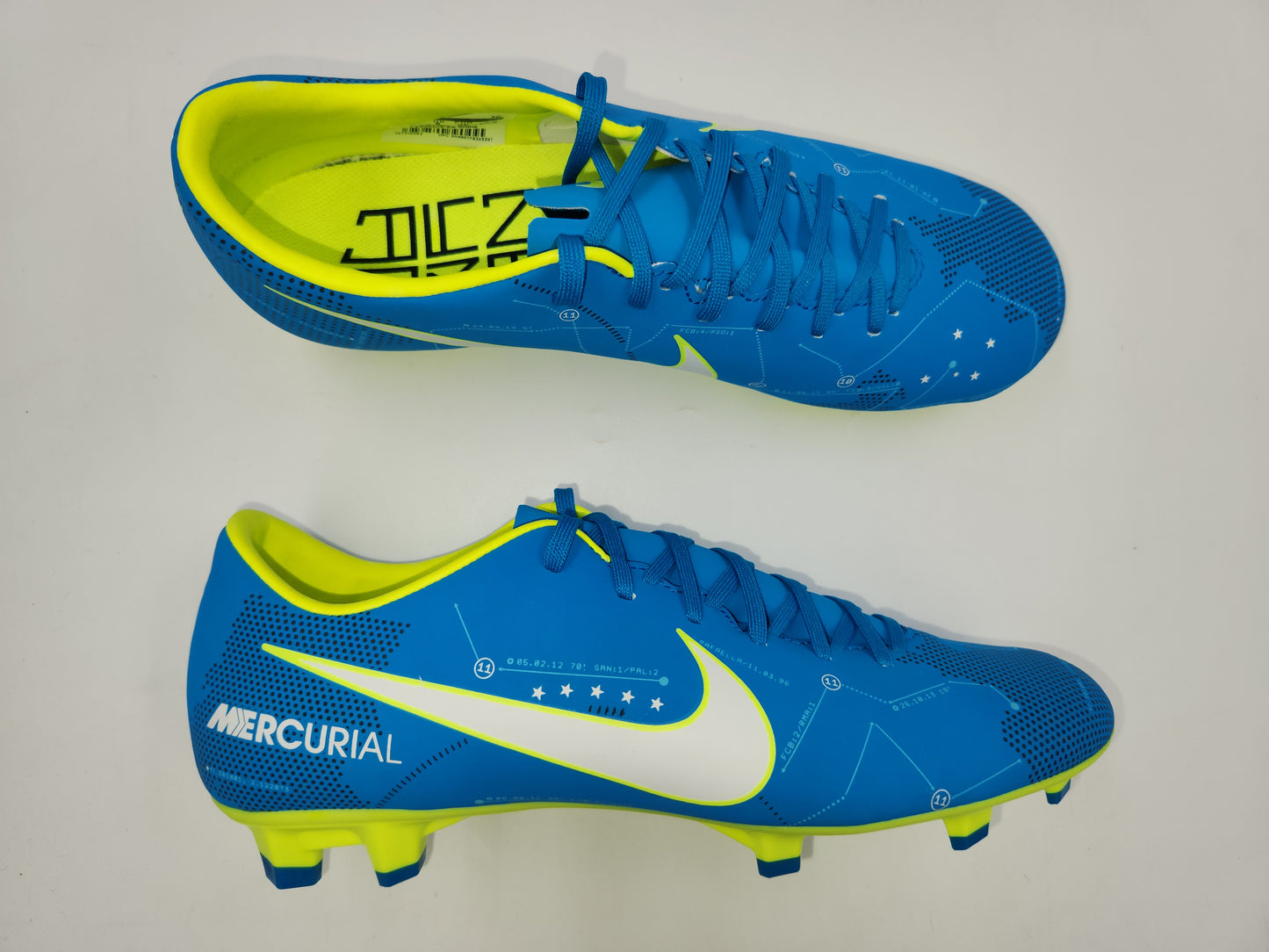 Nike Mercurial Victory VI NJR FG Blue Yellow