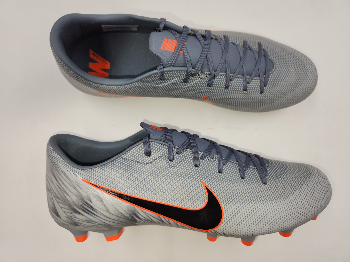 Nike Vapor 12 Academy FG/MG Gray Orange