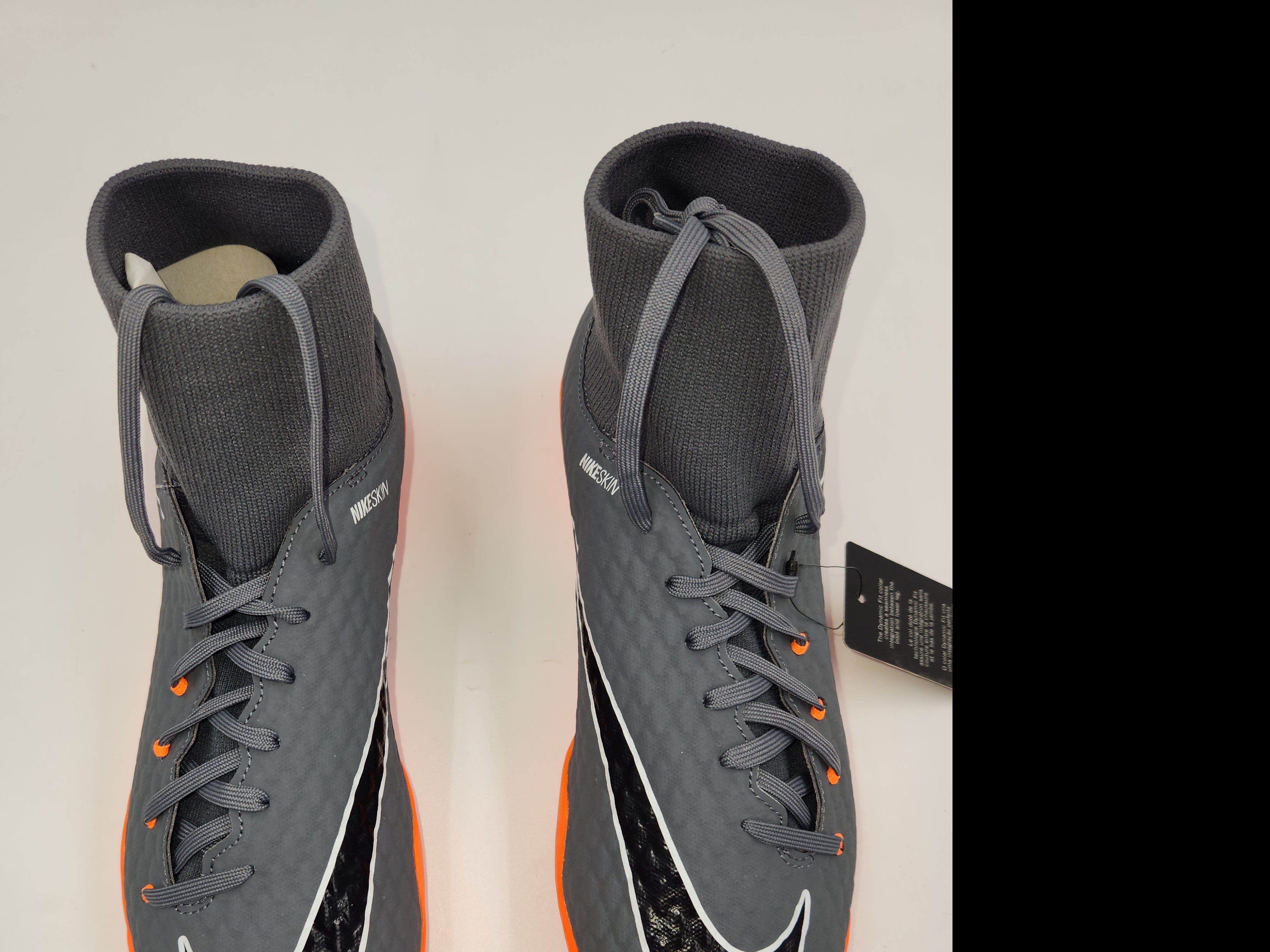 Nike PhantomX 3 Academy DF IC Grey Orange Villegas Footwear