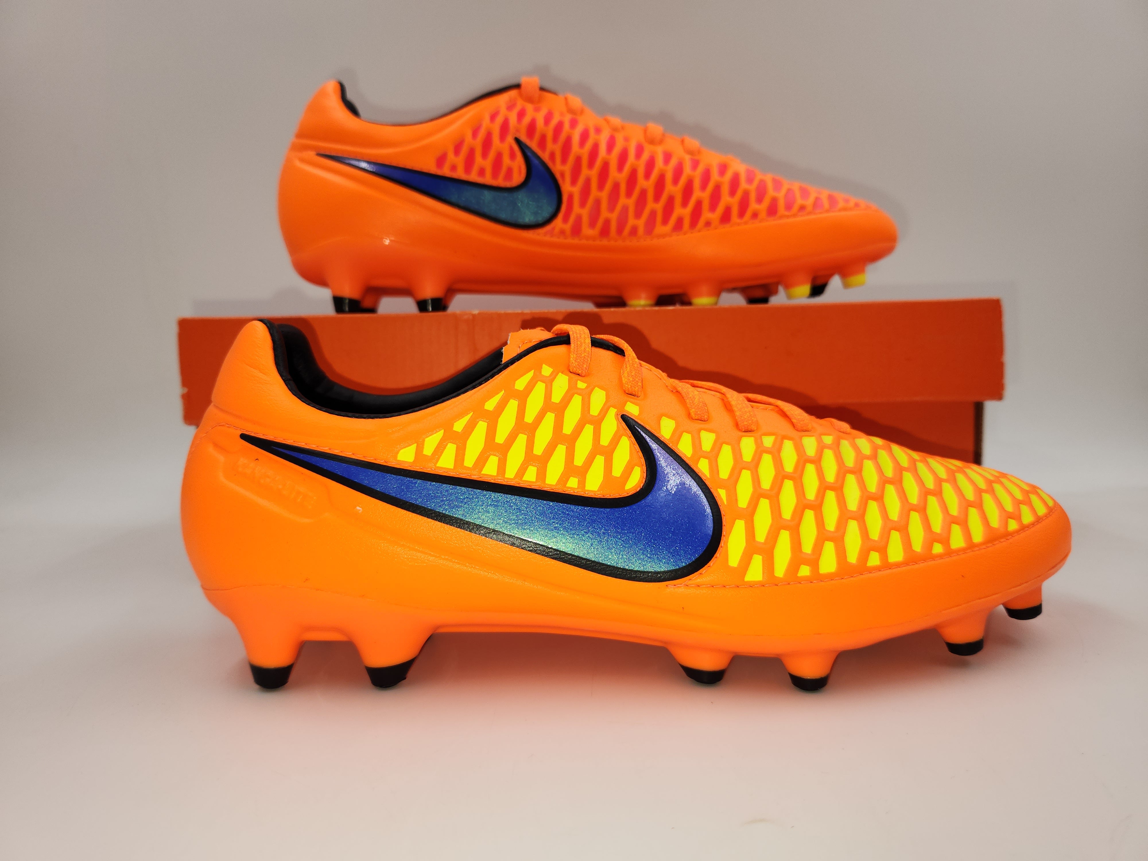 Nike Magista Orden FG Orange Yellow Villegas Footwear