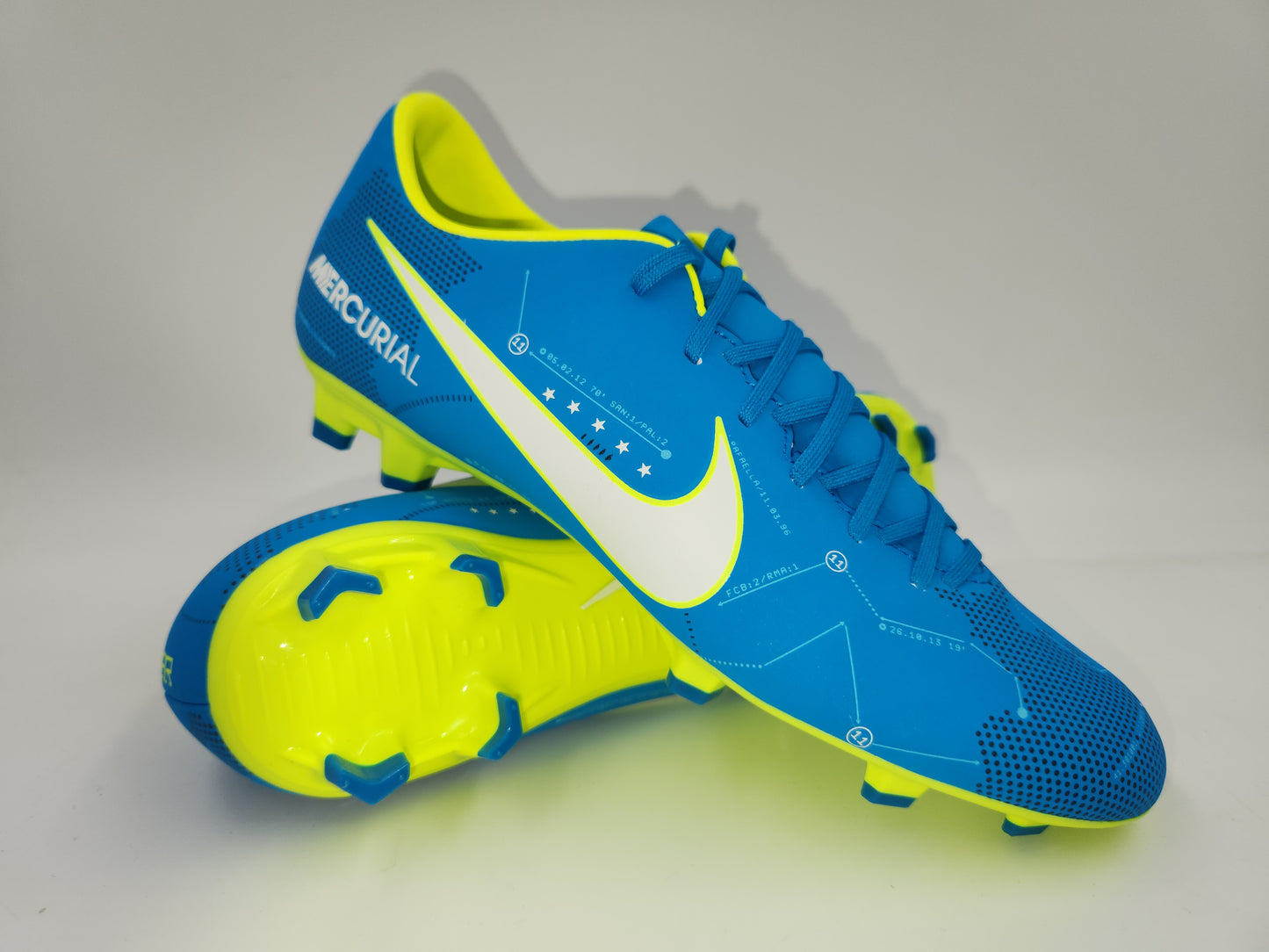 Nike Mercurial Victory VI NJR FG Blue Yellow