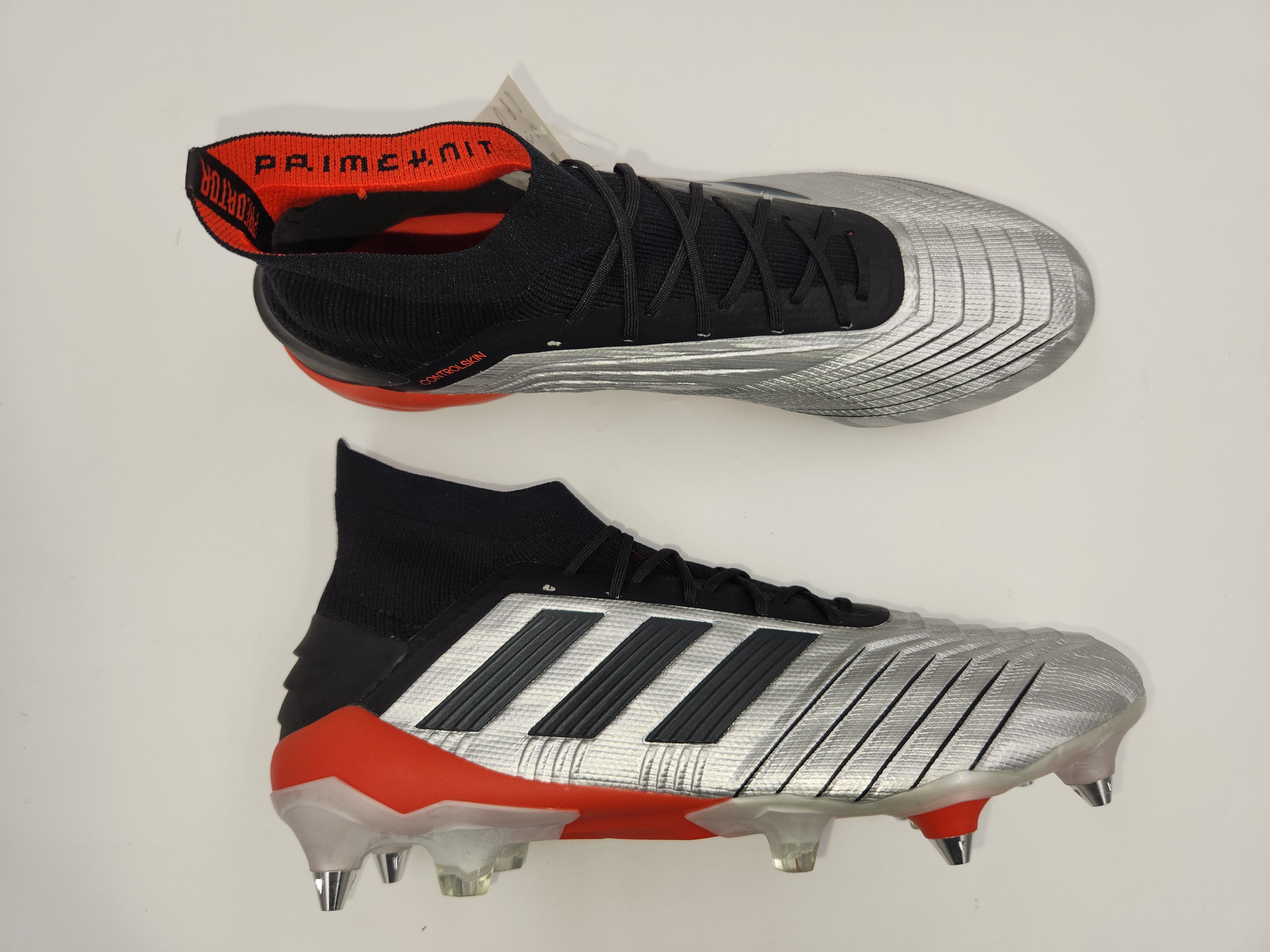 Adidas Predator 19.1 SG Silver Red