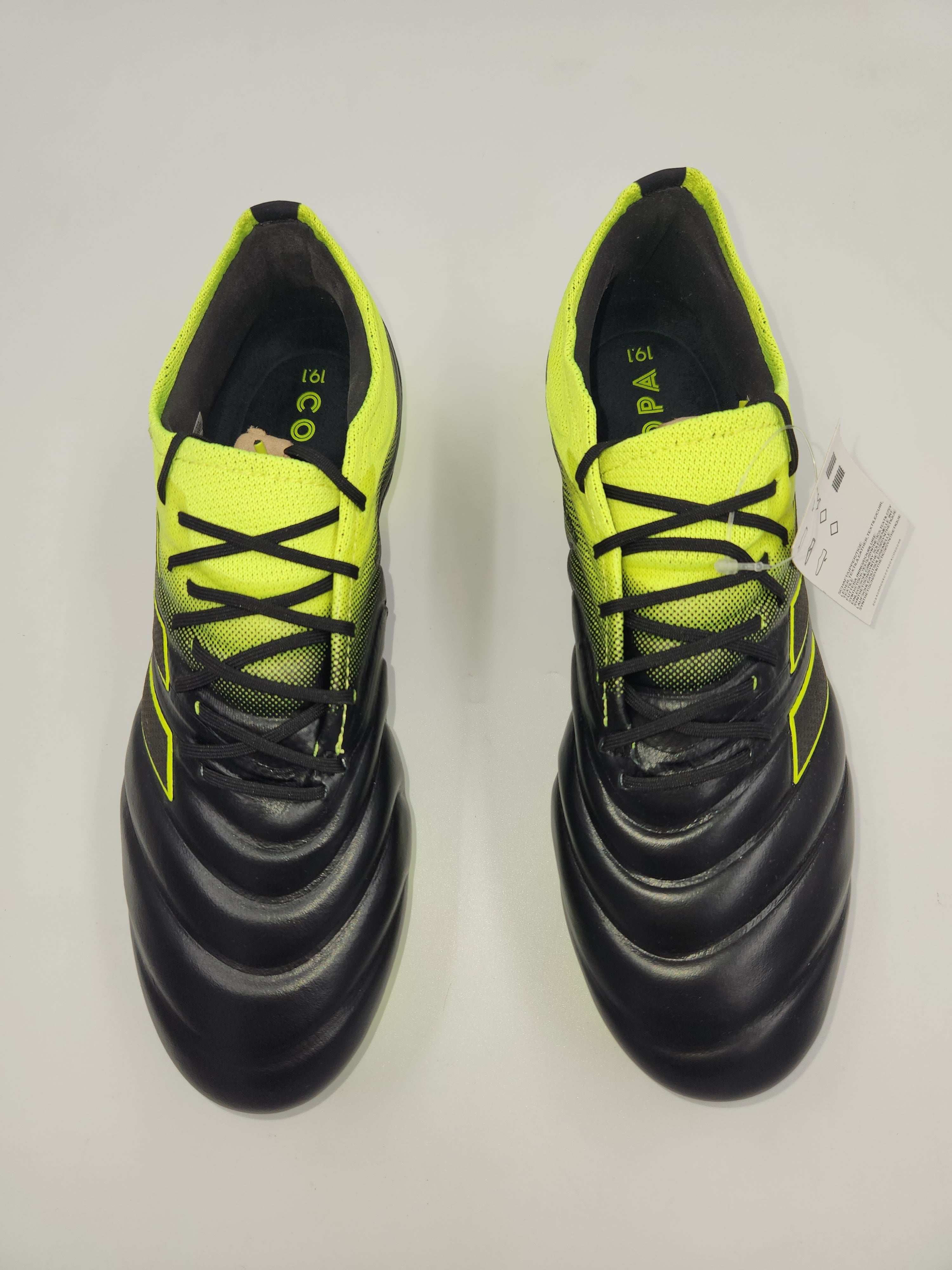 Adidas COPA 19.1 FG Black Green Villegas Footwear