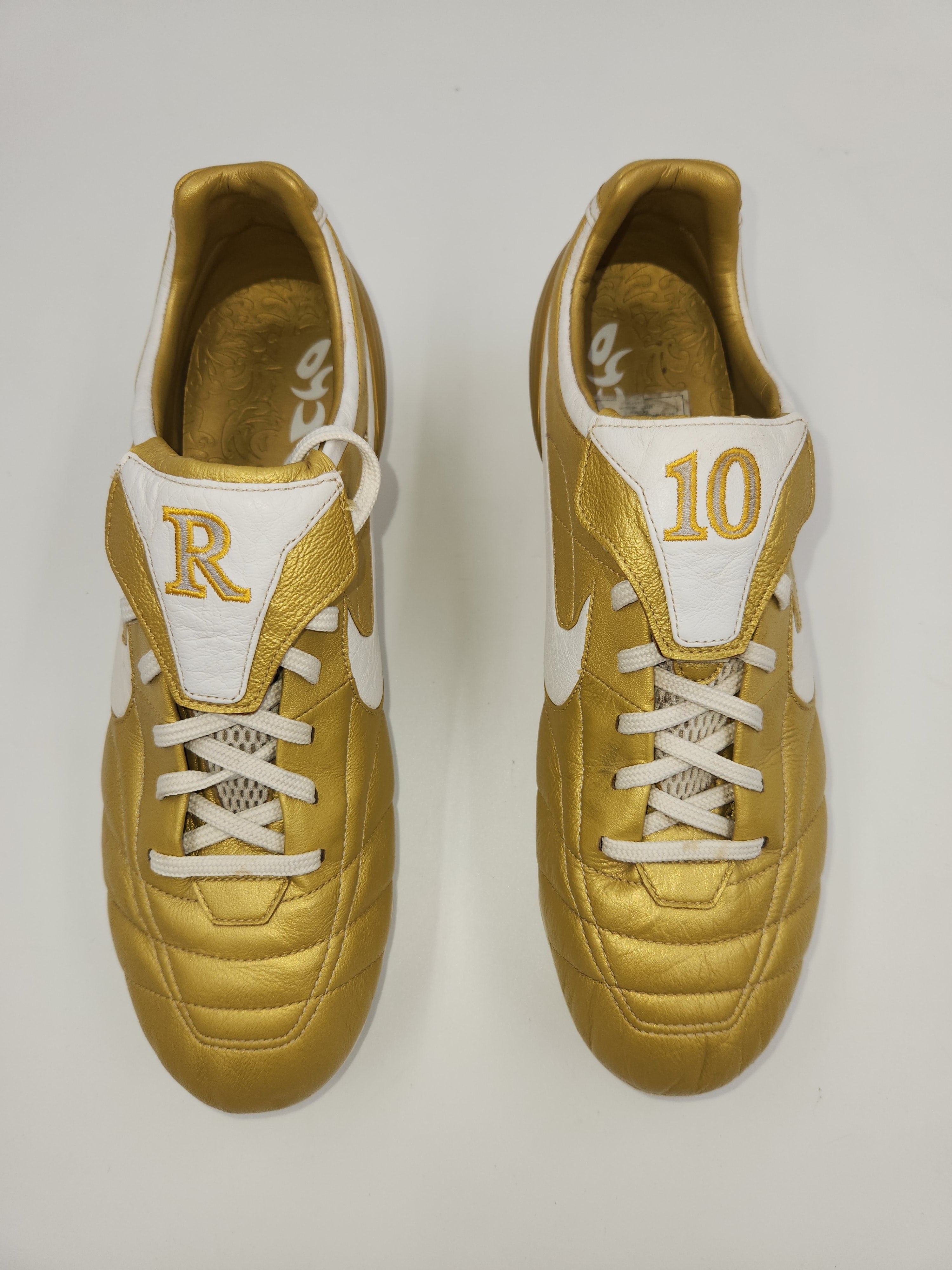 Nike Air Legend Ronaldinho Gold R10 Villegas Footwear