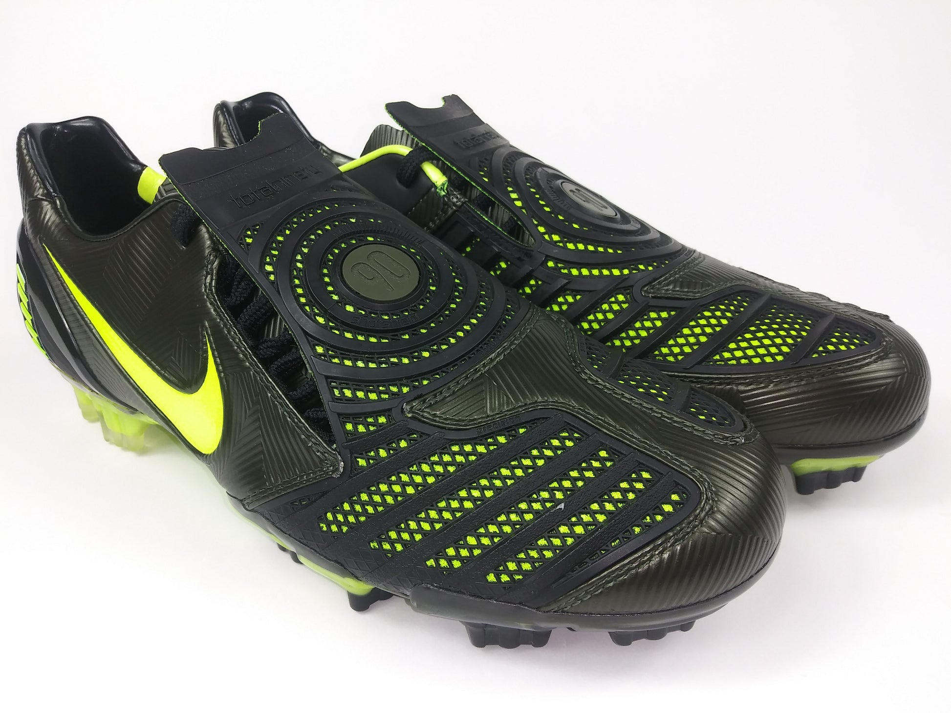 stad breken kast Nike Total90 Laser II FG Green Black – Villegas Footwear
