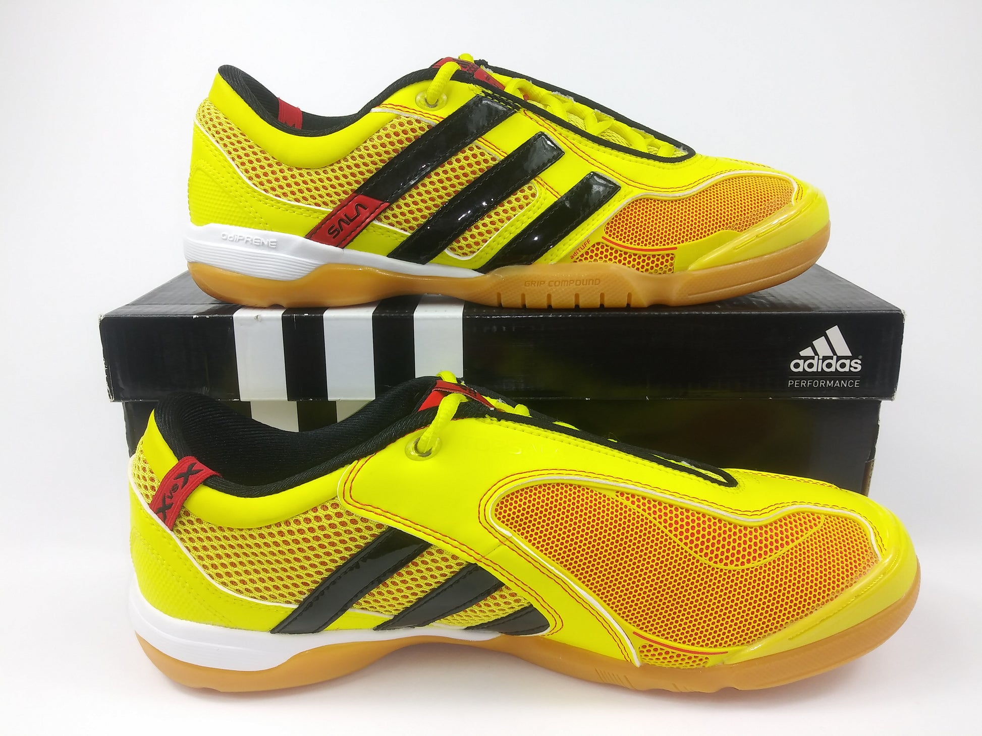 Adidas Top Sala_X Shoes Yellow Black – Villegas Footwear