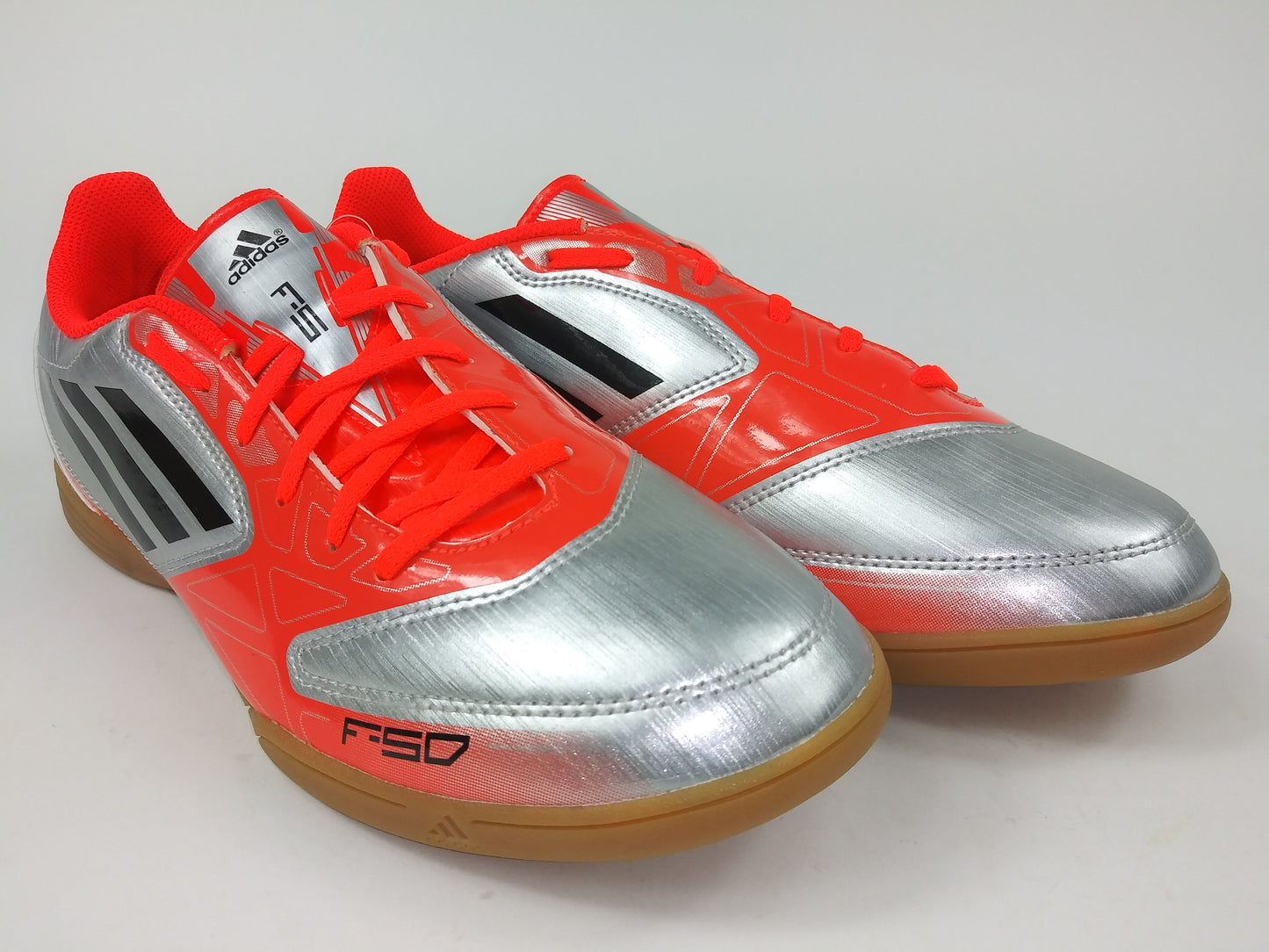 Adidas F5 IN Silver Red Black Indoor Shoes