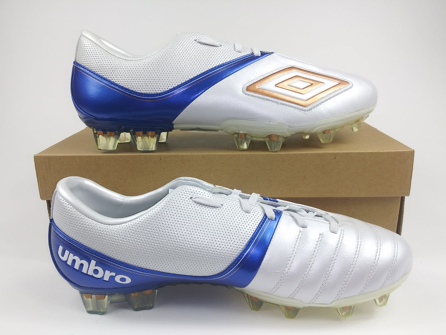 Umbro ST 11 Pro Leather -A HG White Gold