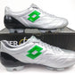 Lotto Zhero Leggenda FG Leather Silver Black