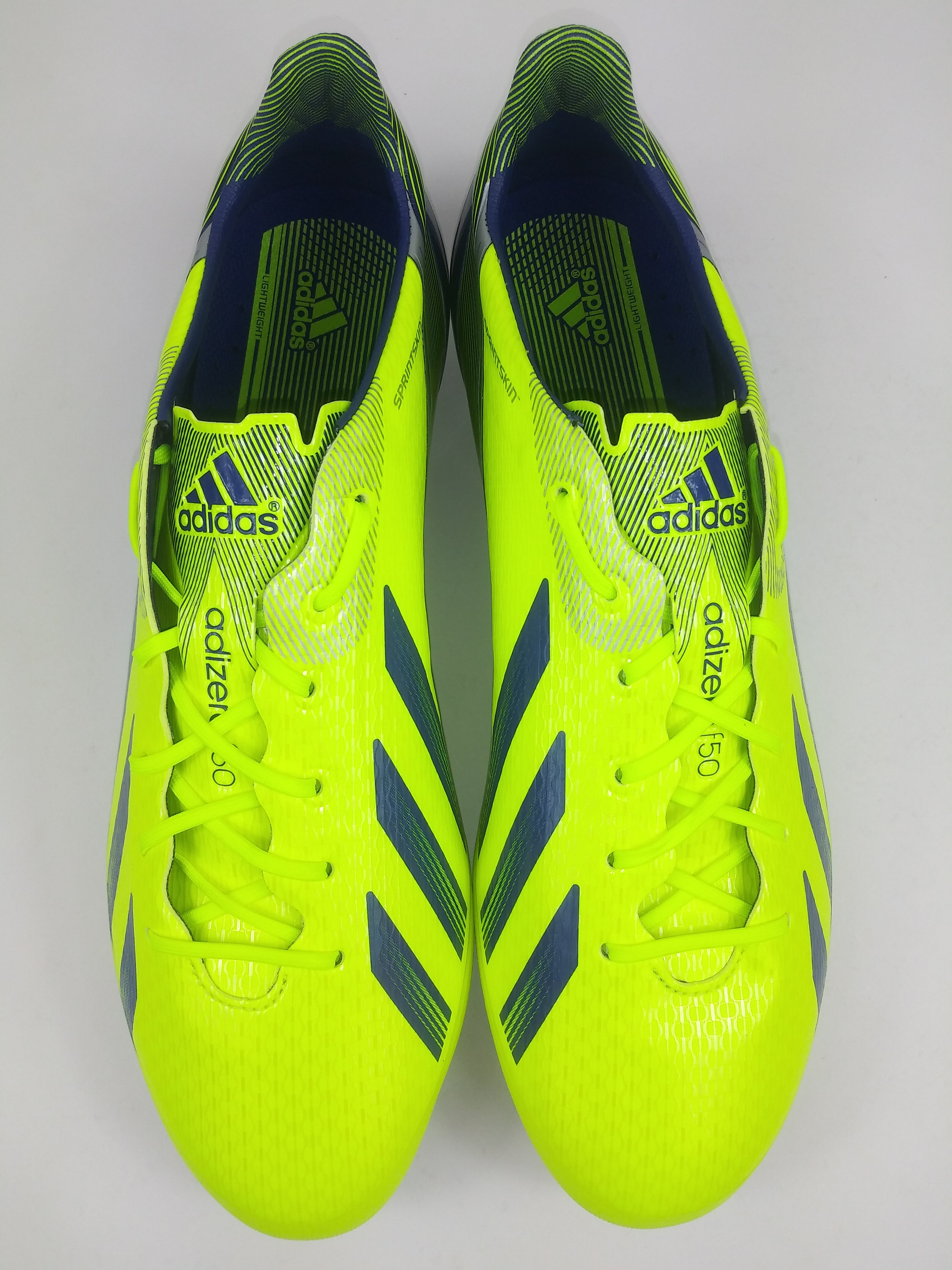 Adidas adizero F50 TRX FG SYN Yellow Navy – Villegas Footwear