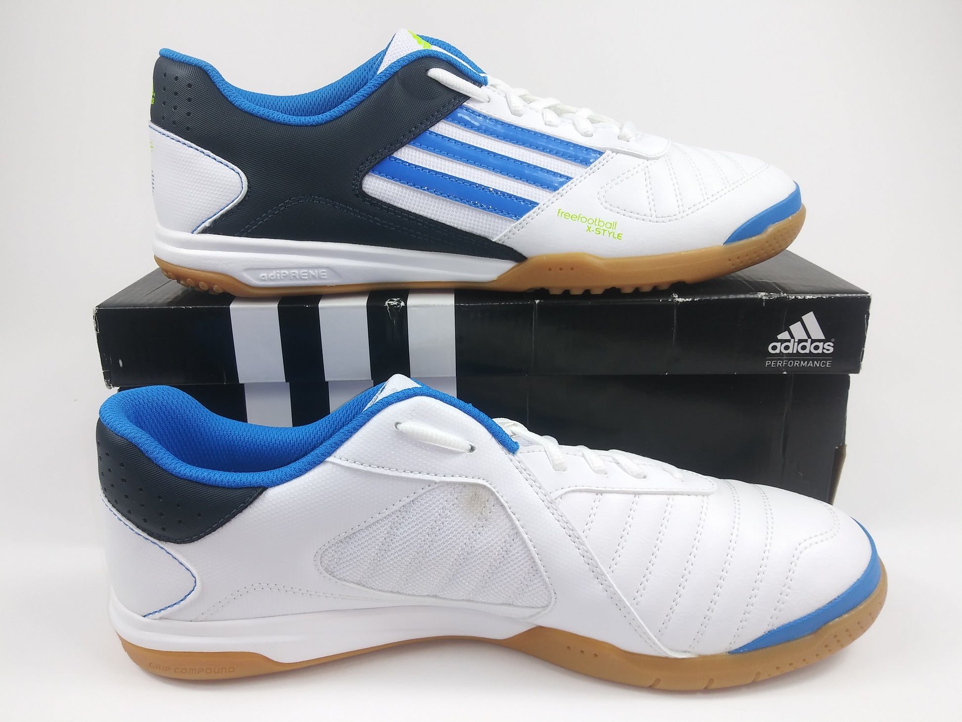 vervolgens pil Bedrijfsomschrijving Adidas FreeFootball x-style Indoor Shoes White Blue – Villegas Footwear