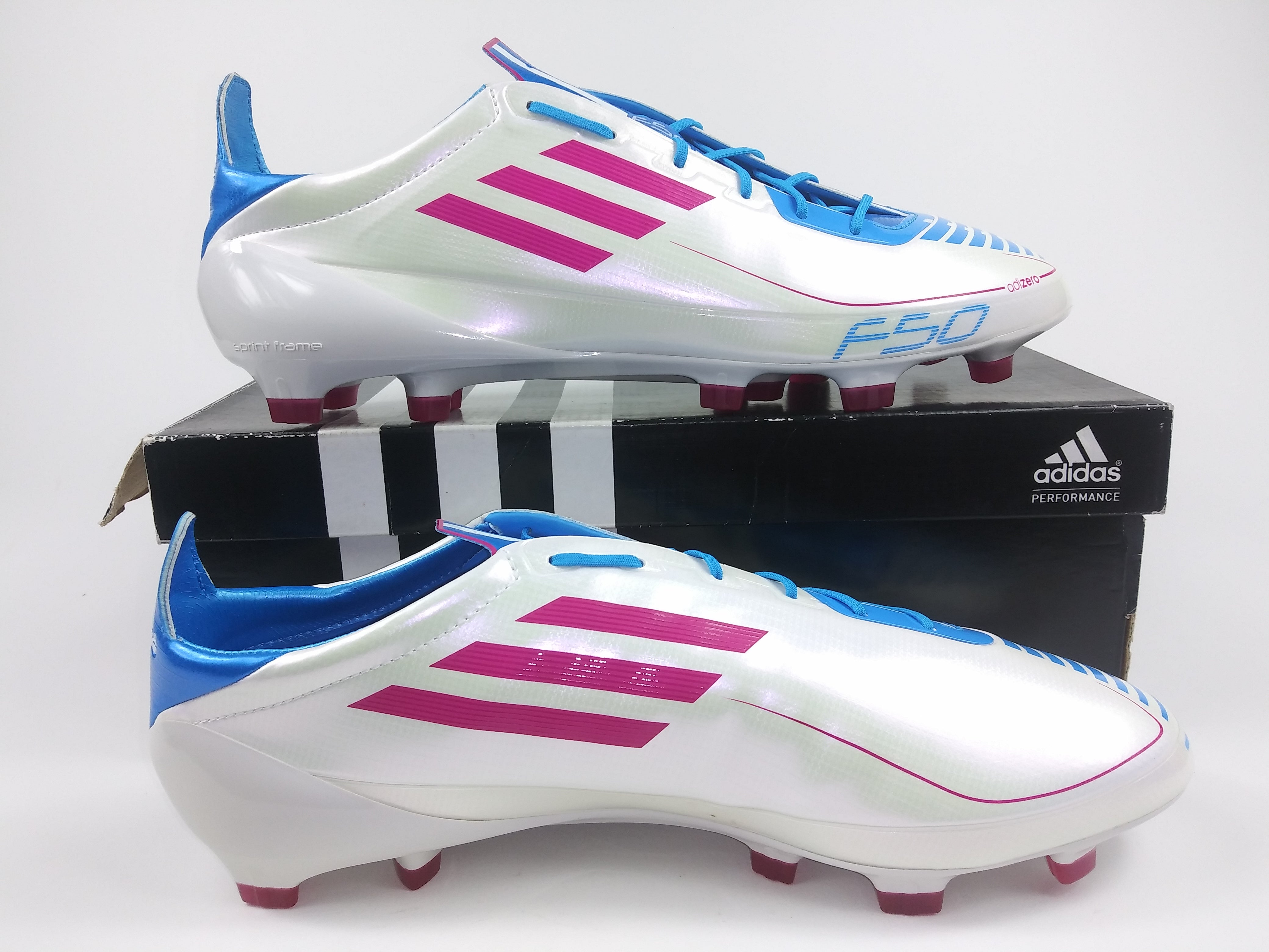 Adidas f50 fashion adizero white