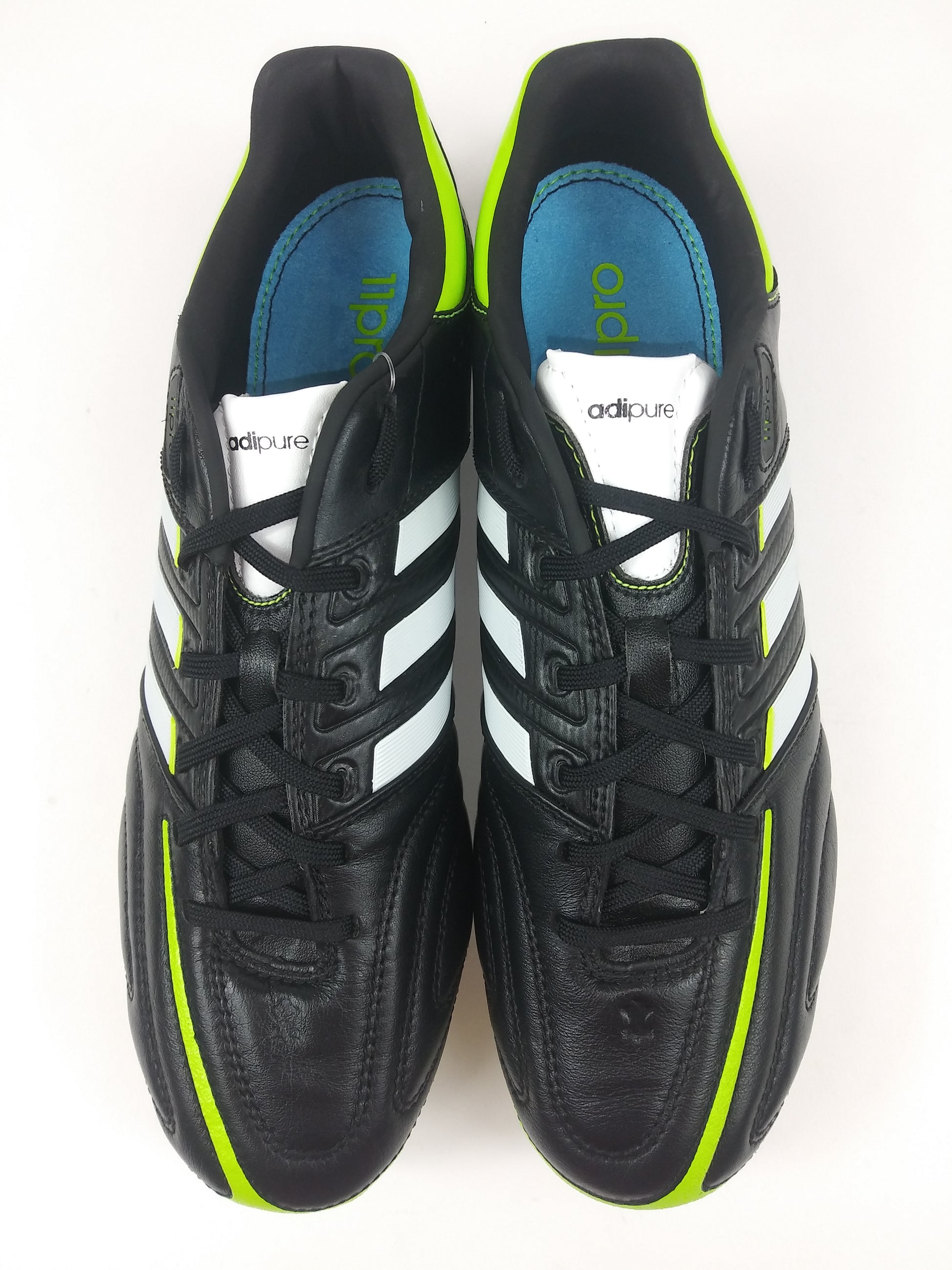 Adidas 11Pro FG Black Green – Villegas Footwear