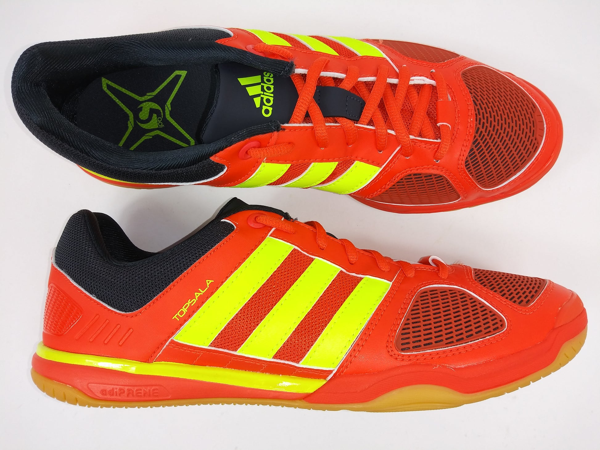 Verschrikkelijk Vervallen kathedraal Adidas TopSala X Orange Yellow Indoor Shoes – Villegas Footwear