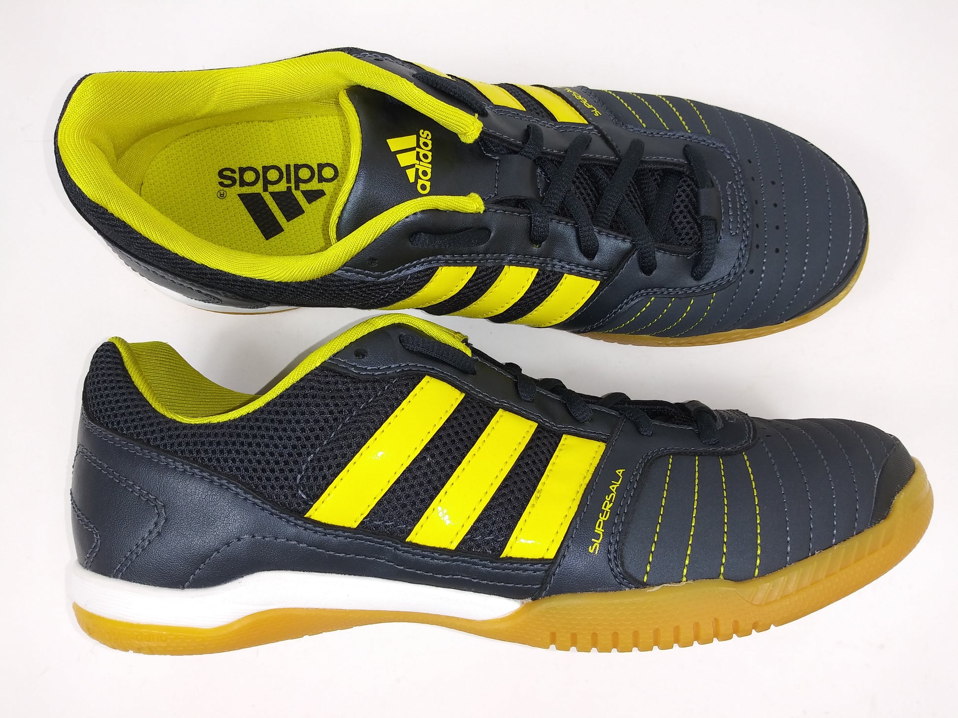 Adidas SuperSala IX Indoor Shoes Yellow Villegas Footwear