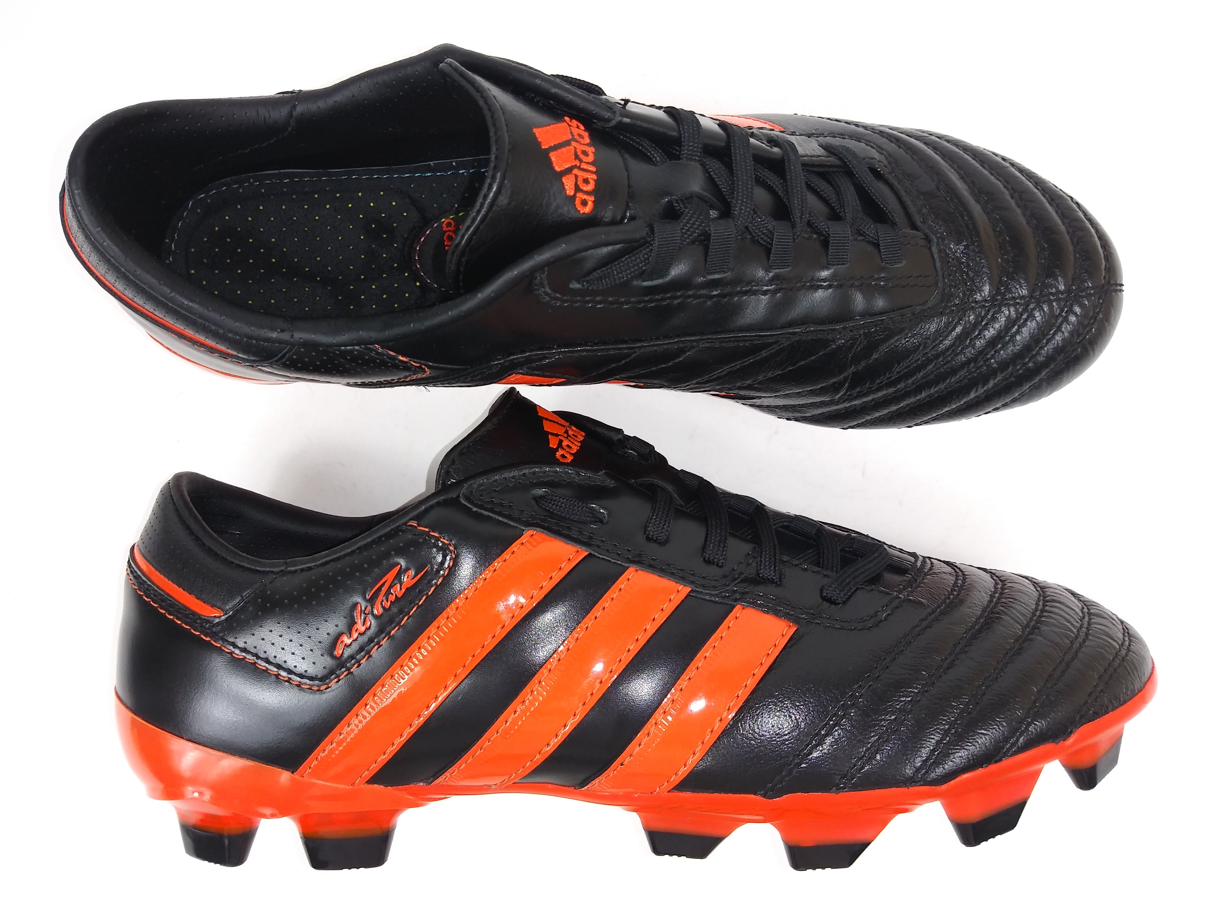 Adidas adipure III TRX FG Black Orange Villegas Footwear