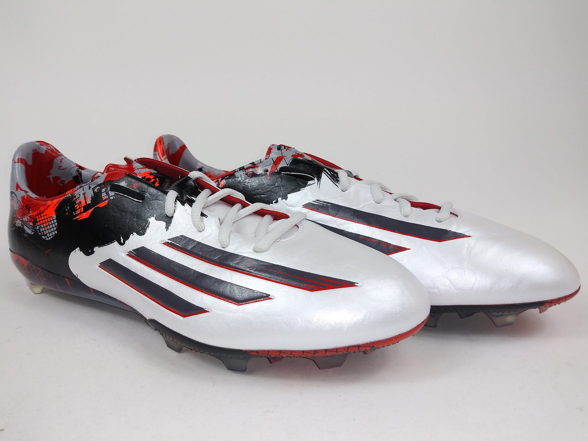 Forbindelse Afslut parti Adidas Messi 10.1 FG White Black – Villegas Footwear