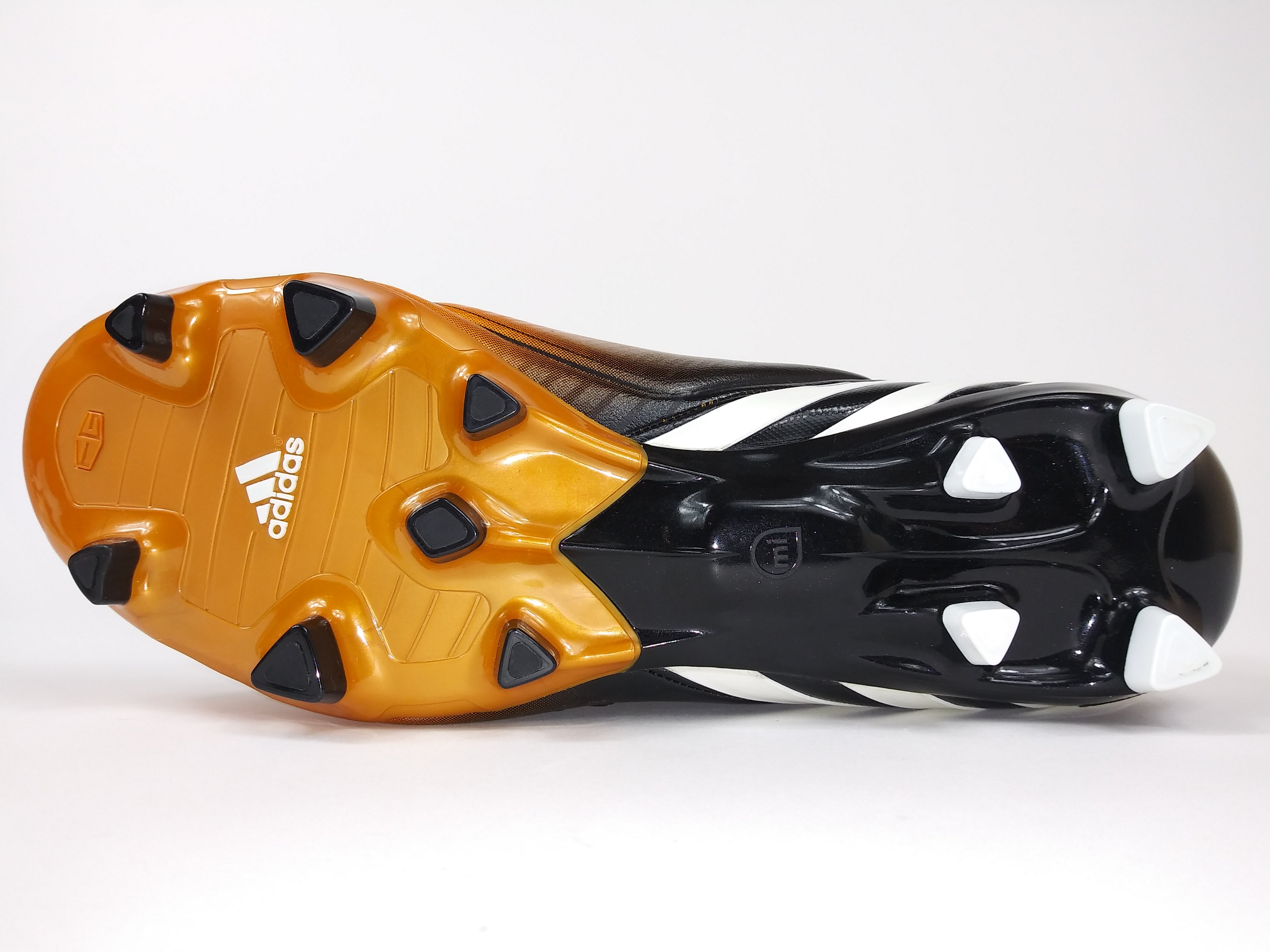 Adidas predator hot sale black orange