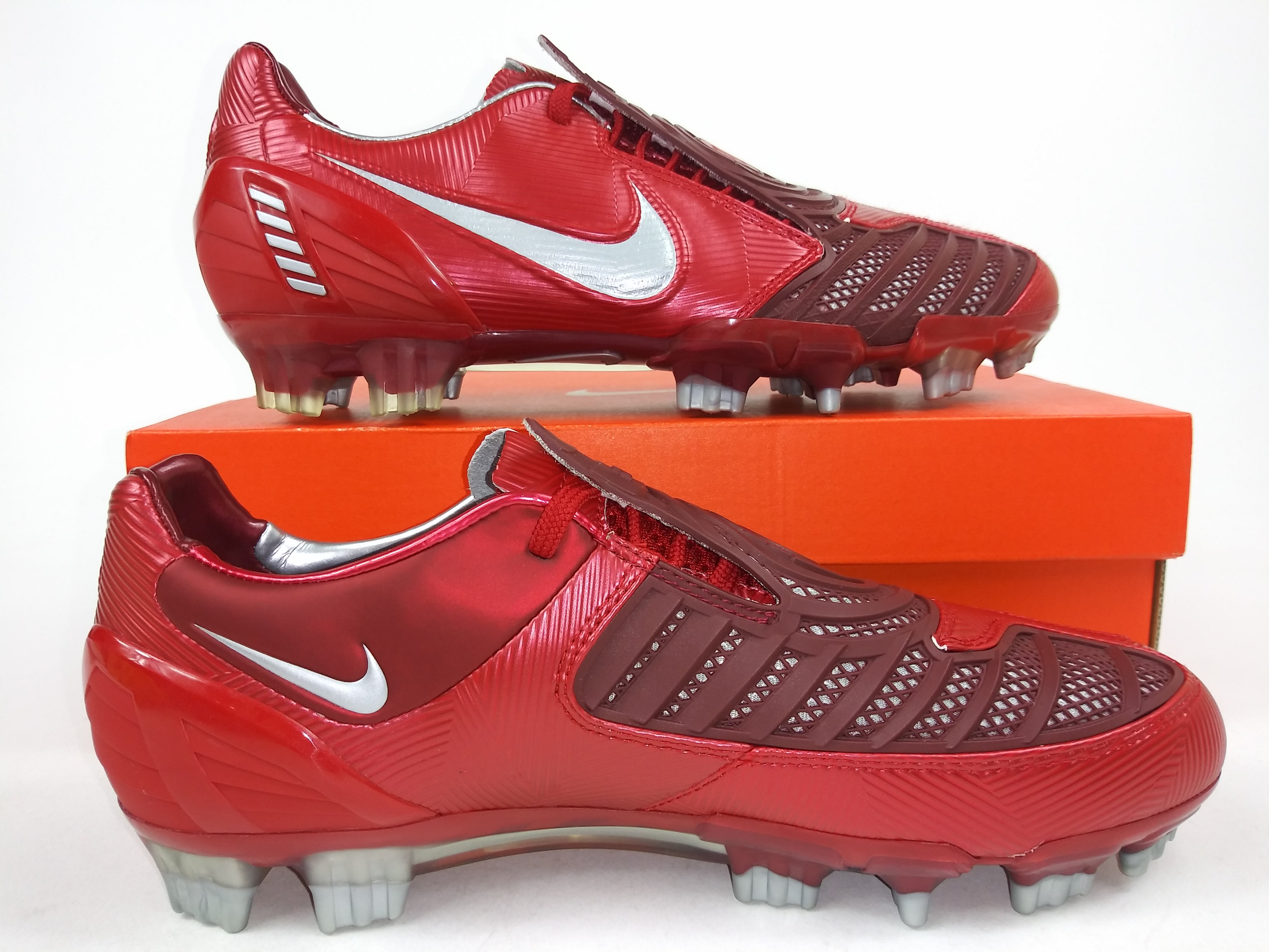 Nike total 90 laser ii red on sale