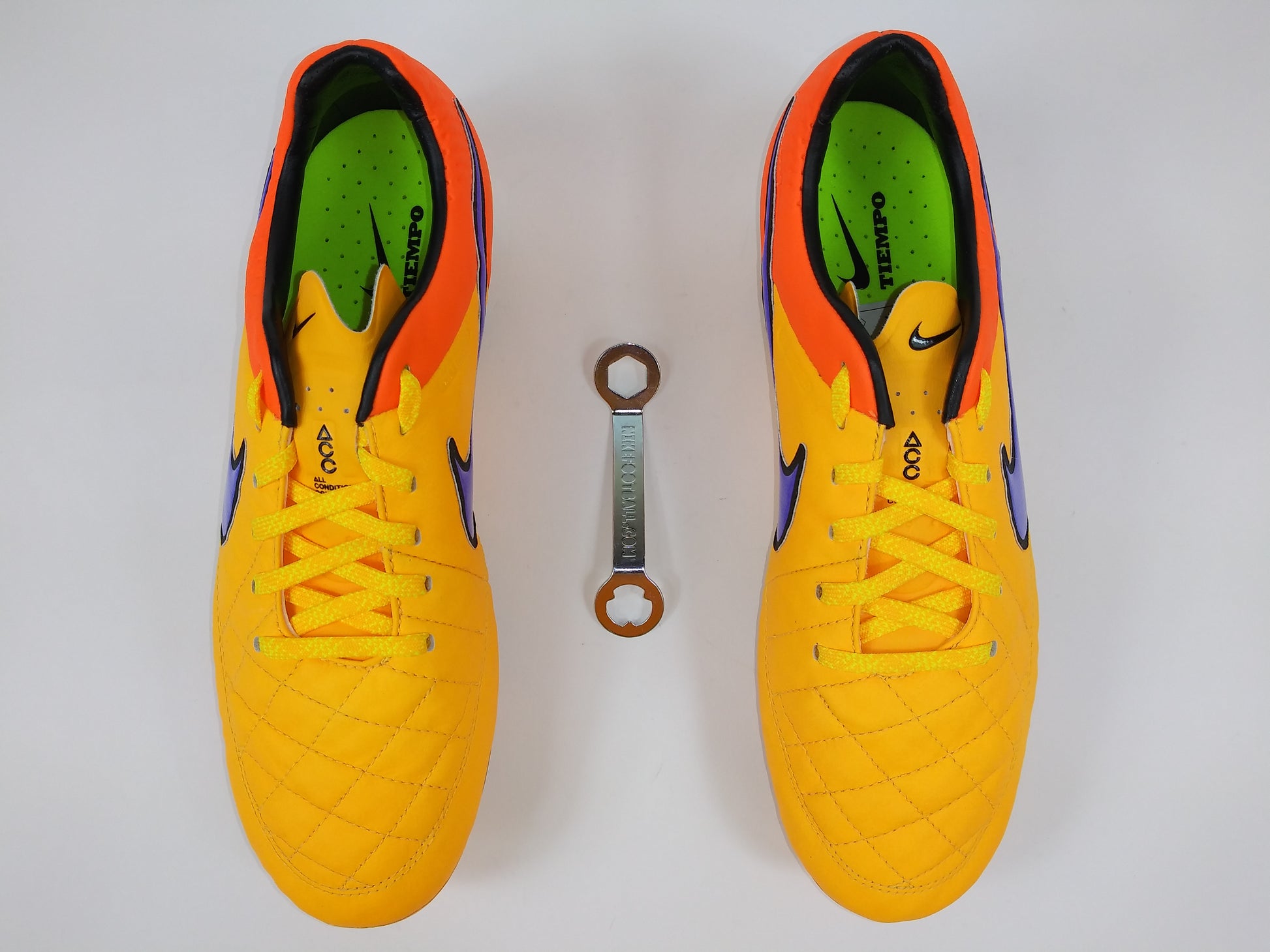 Nike Tiempo SG Pro Yellow Blue – Footwear