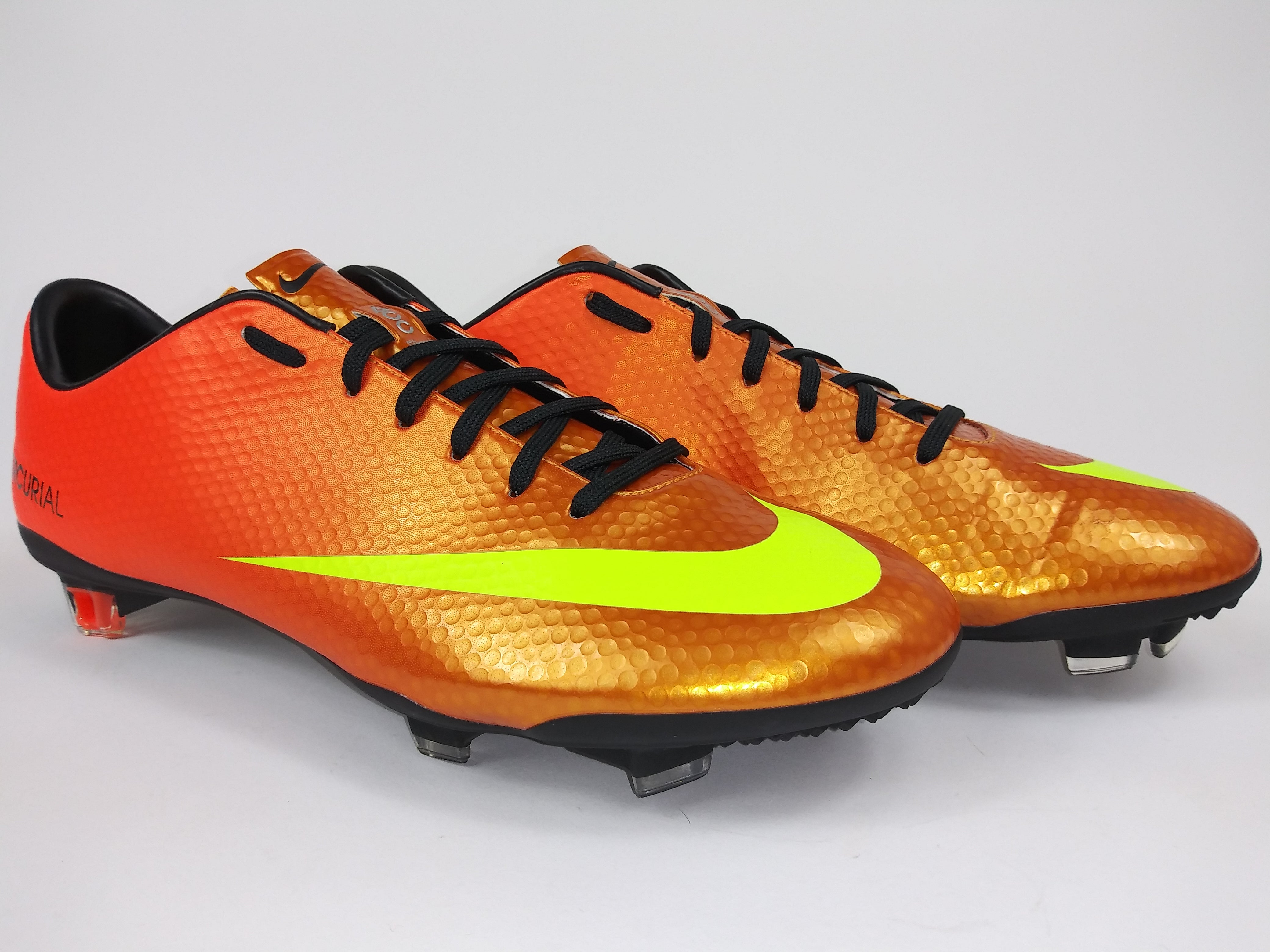 Nike hot sale mercurialx orange