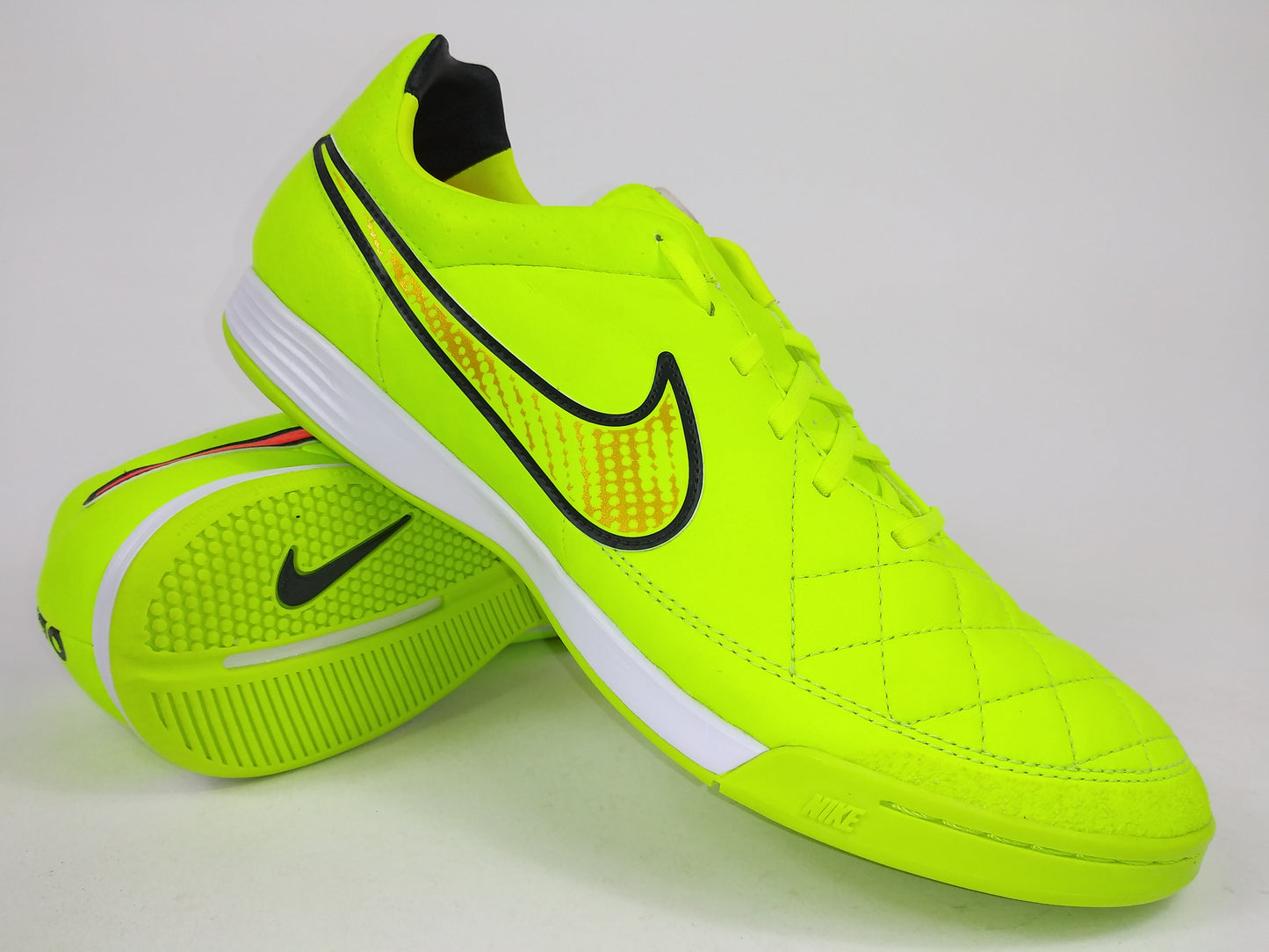 Nike Tiempo Legacy IC Indoor Shoes Green White