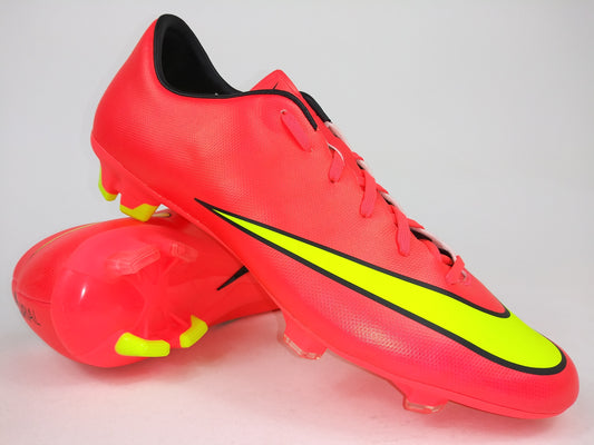 Nike Mercurial Victory V FG Red Yellow