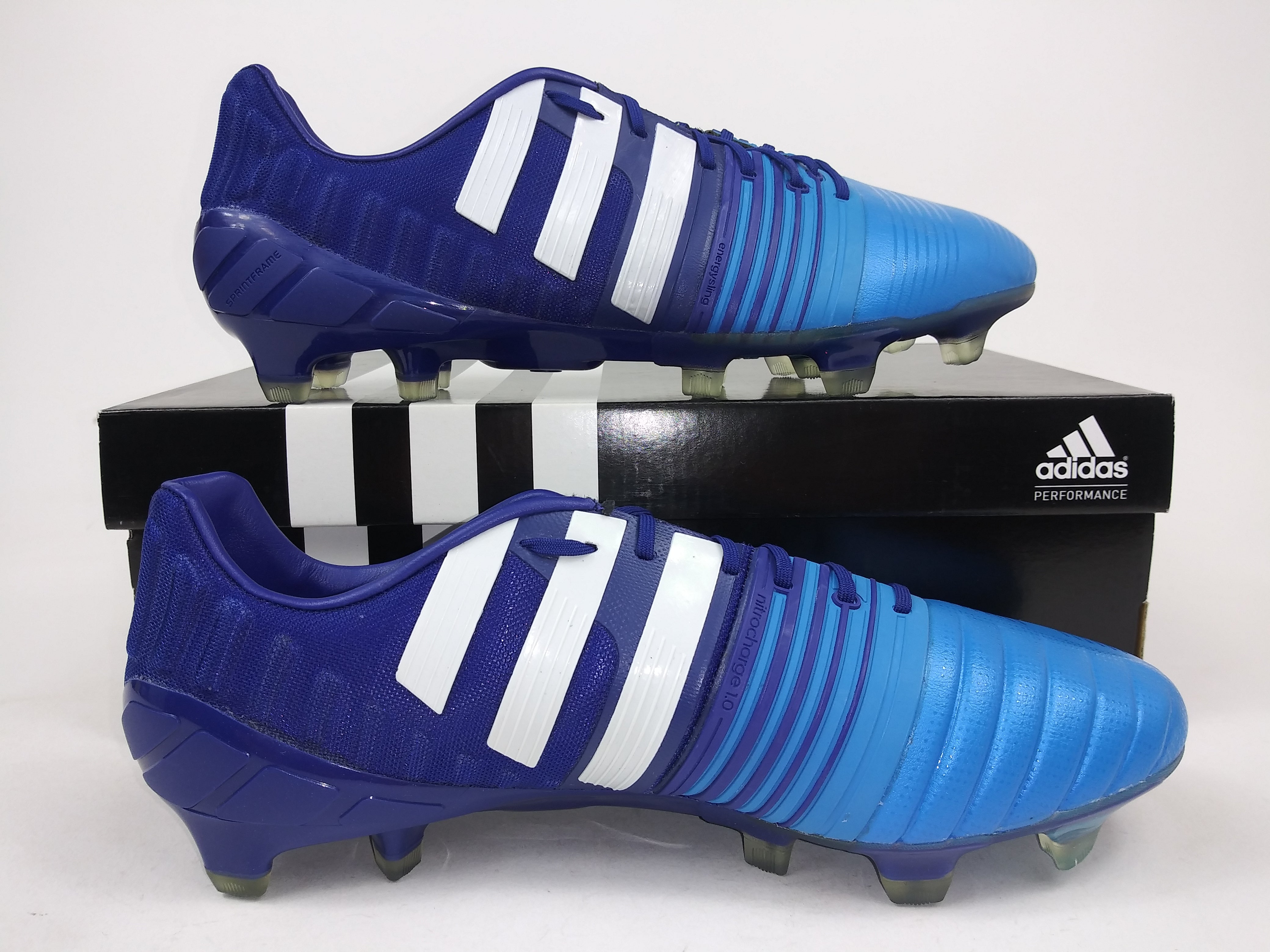 Adidas Nitrocharge 1.0 FG Blue Purple Villegas Footwear