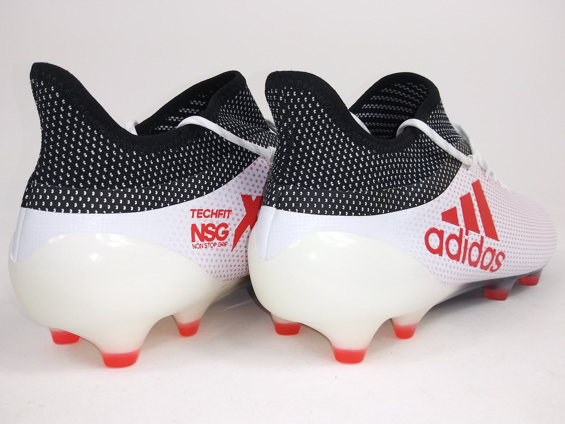 Adidas X FG White Red – Villegas Footwear