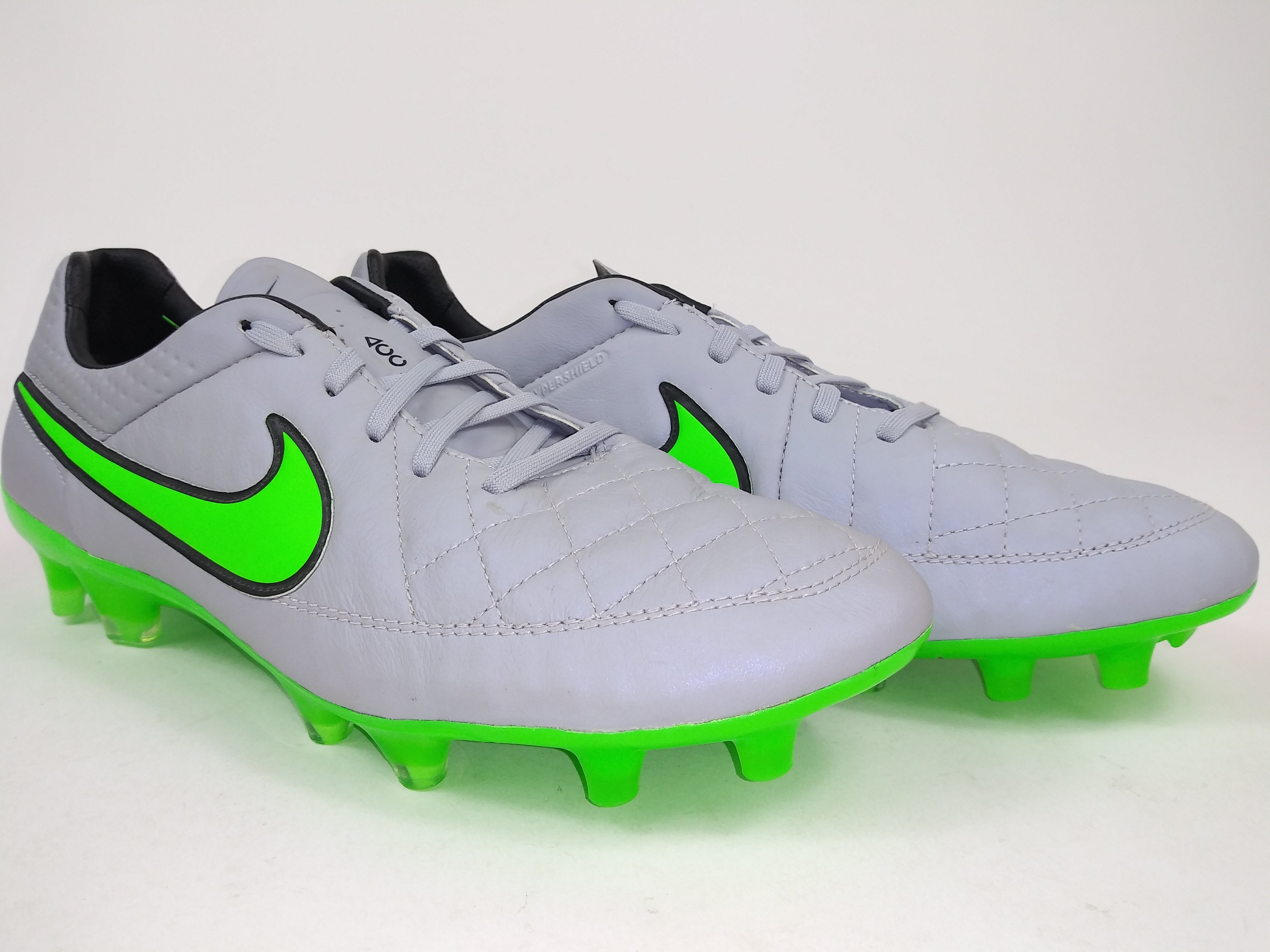 Nike Tiempo Legend V FG Gray Green Villegas Footwear