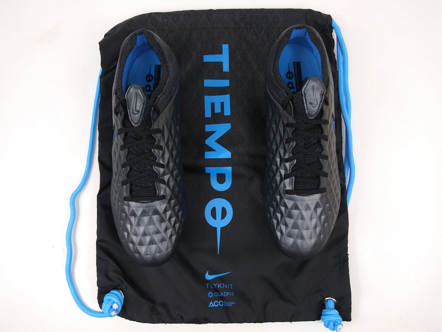 Nike Tiempo Legend 8 Elite FG Black Blue