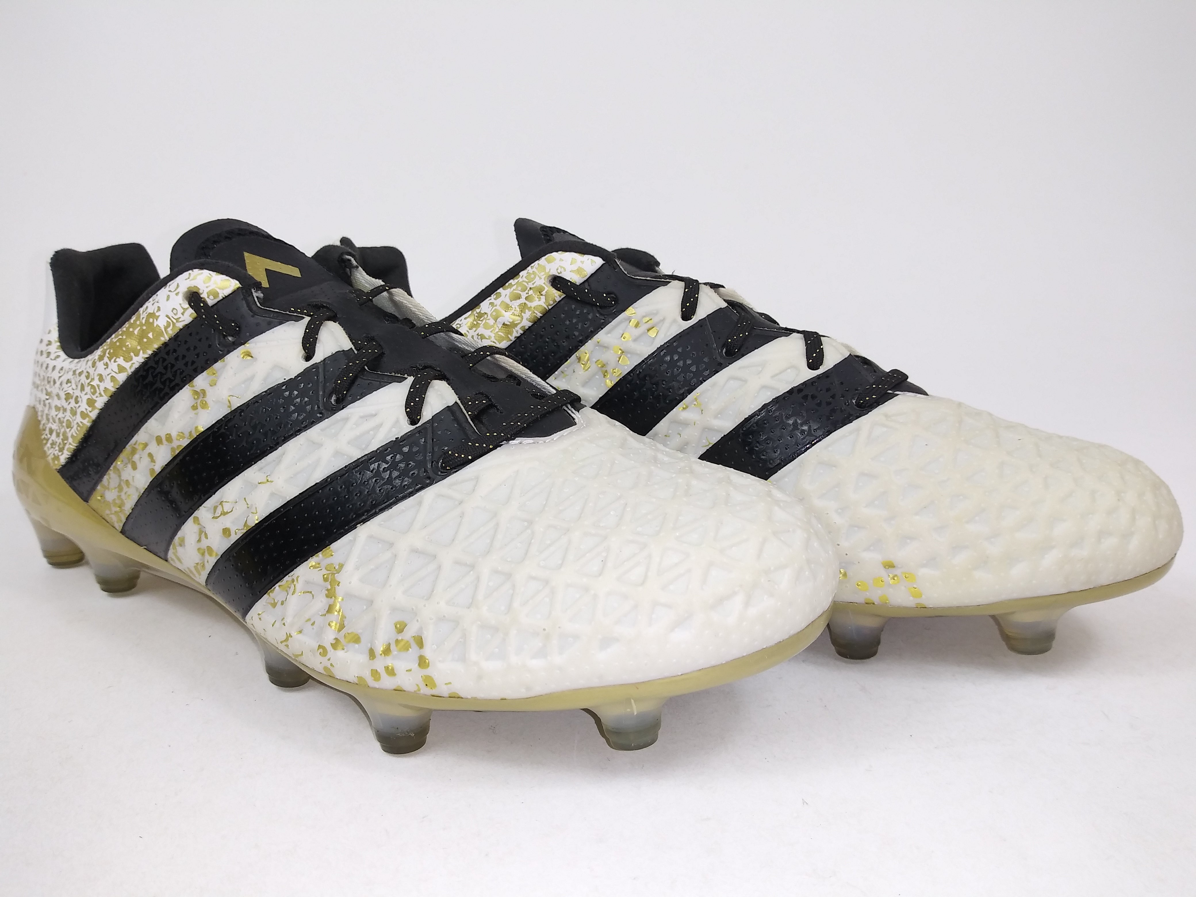 Adidas ace store white and gold