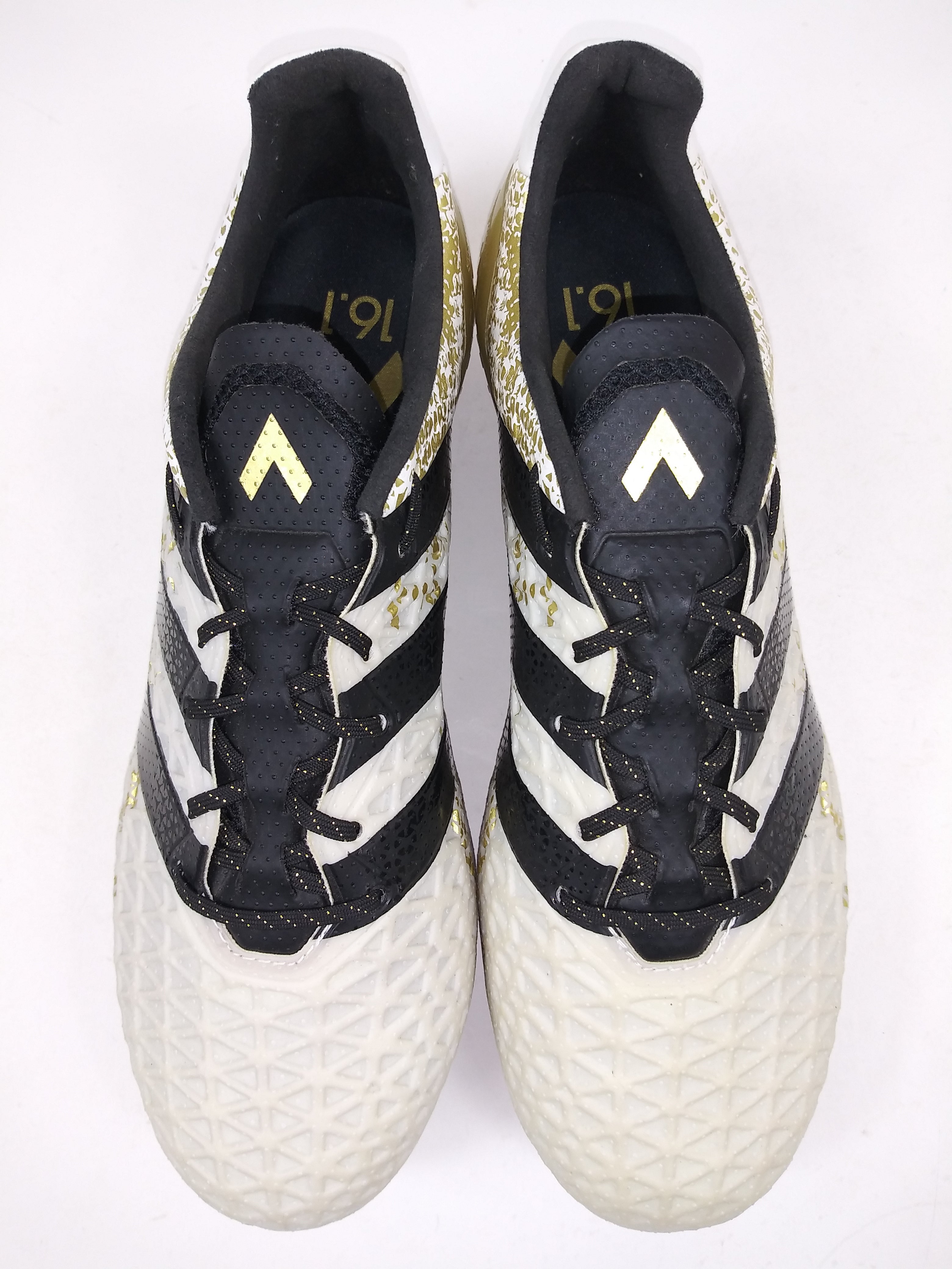 Adidas ace 16 white 2025 and gold