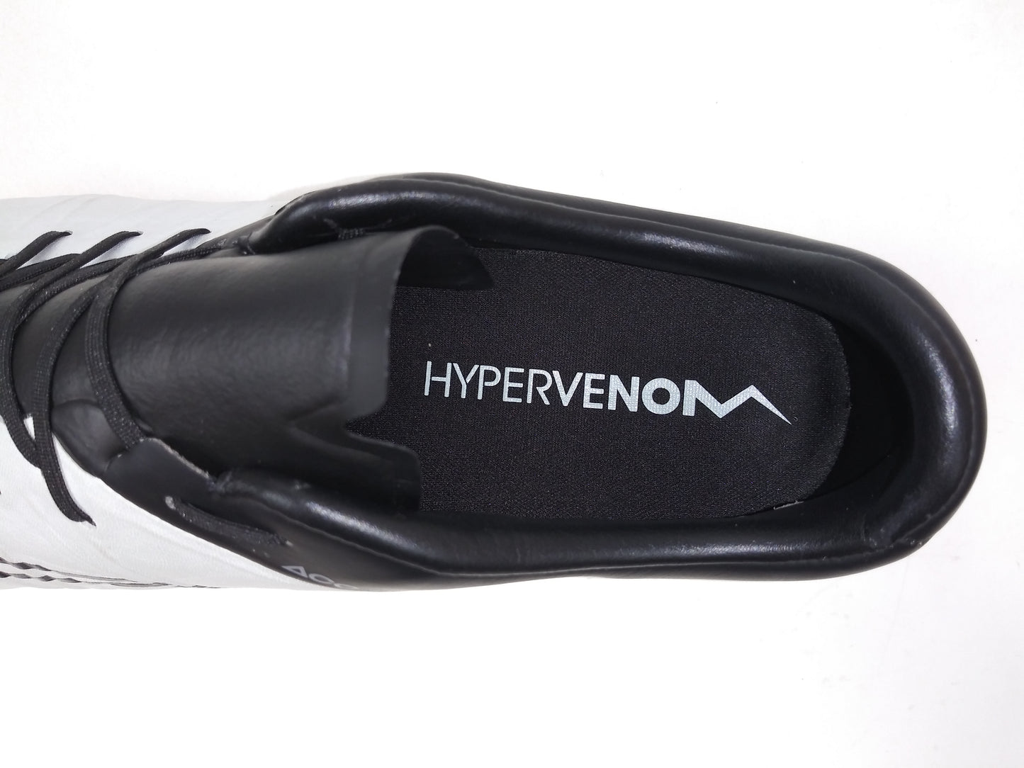 Nike Hypervenom Phinish FG LTHR White Black