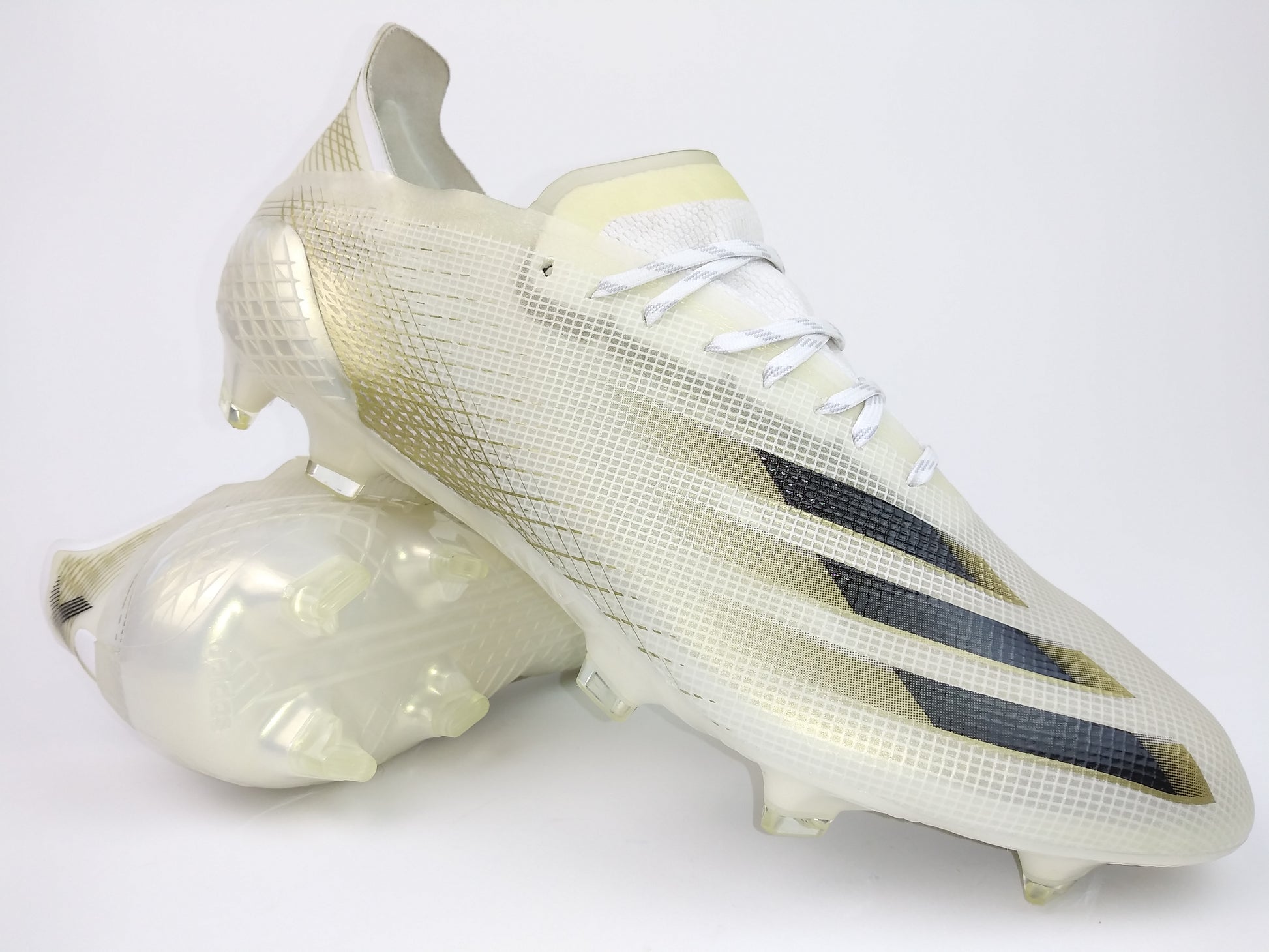 Soccer Cleats X Ghosted White Adidas X Ghosted+ Mens Firm Ground