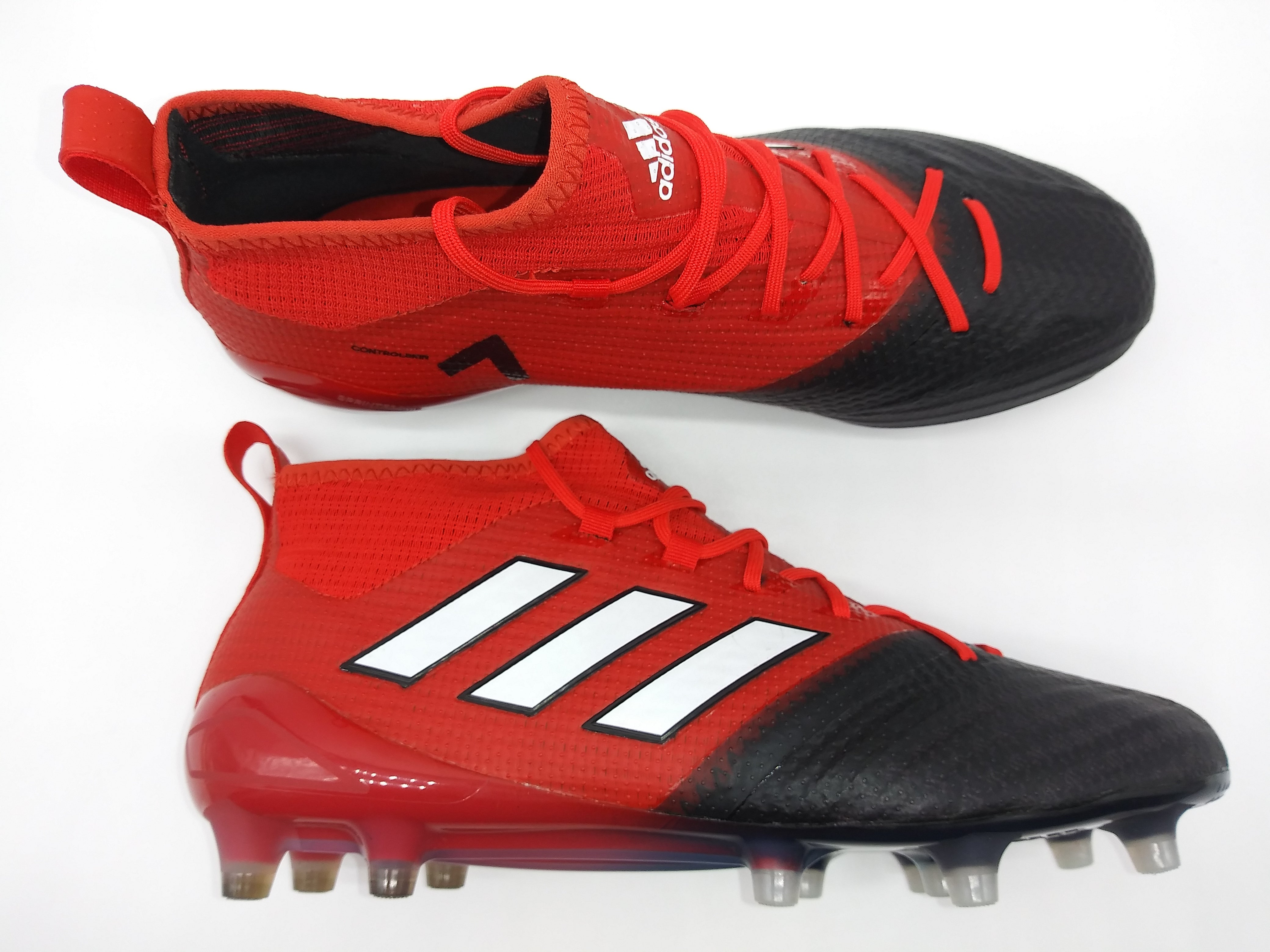 Adidas Ace 17.1 Primeknit FG Black Red – Villegas Footwear