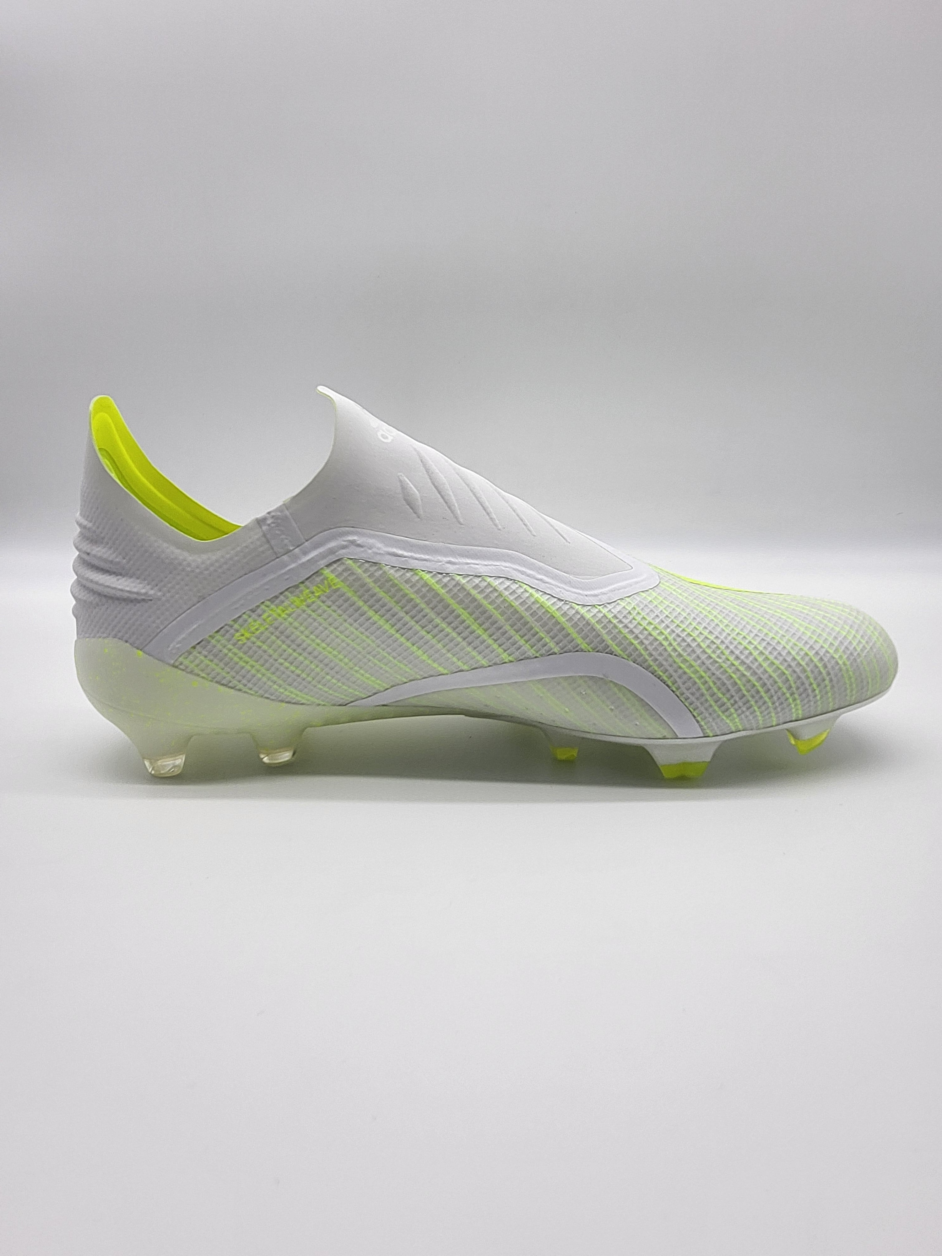 Adidas X 18+ FG White Yellow – Villegas Footwear
