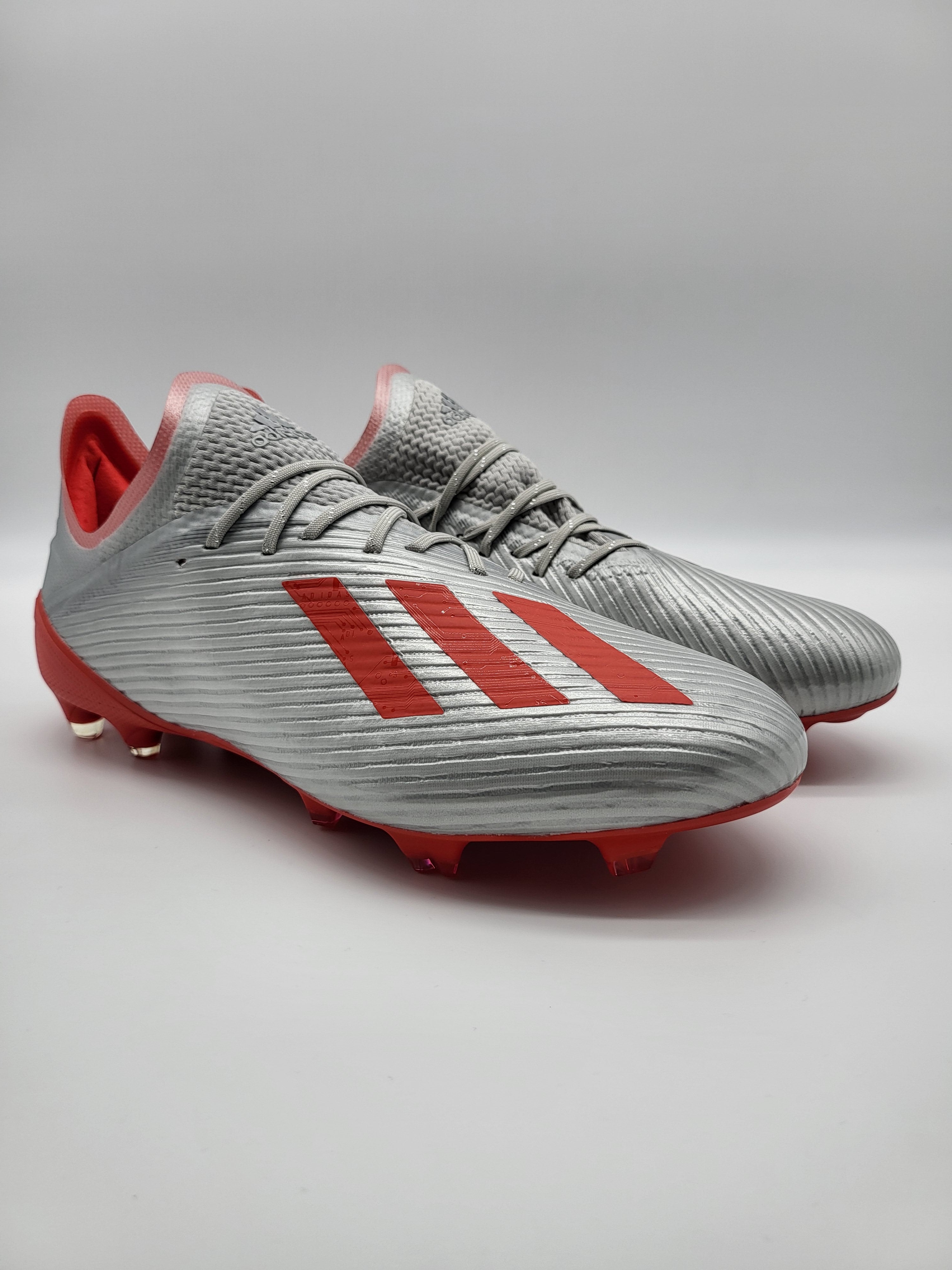 Adidas X 19.1 FG Gray Red