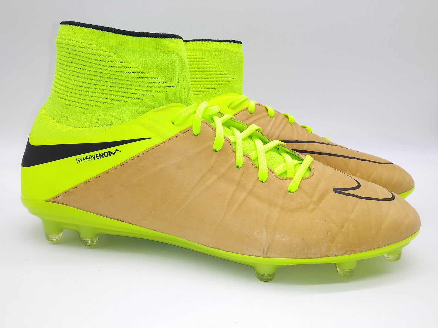 Nike Hypervenom Phantom II Brown Yellow Villegas Footwear