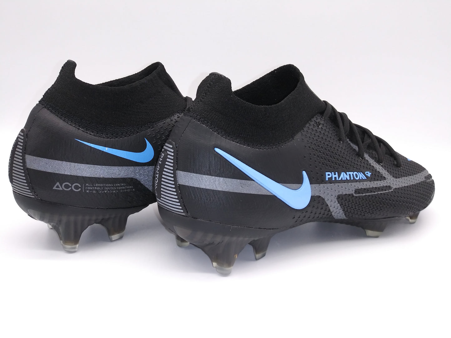 transmisión Sin cabeza locutor Nike Phantom GT2 Elite DF FG Black Blue – Villegas Footwear