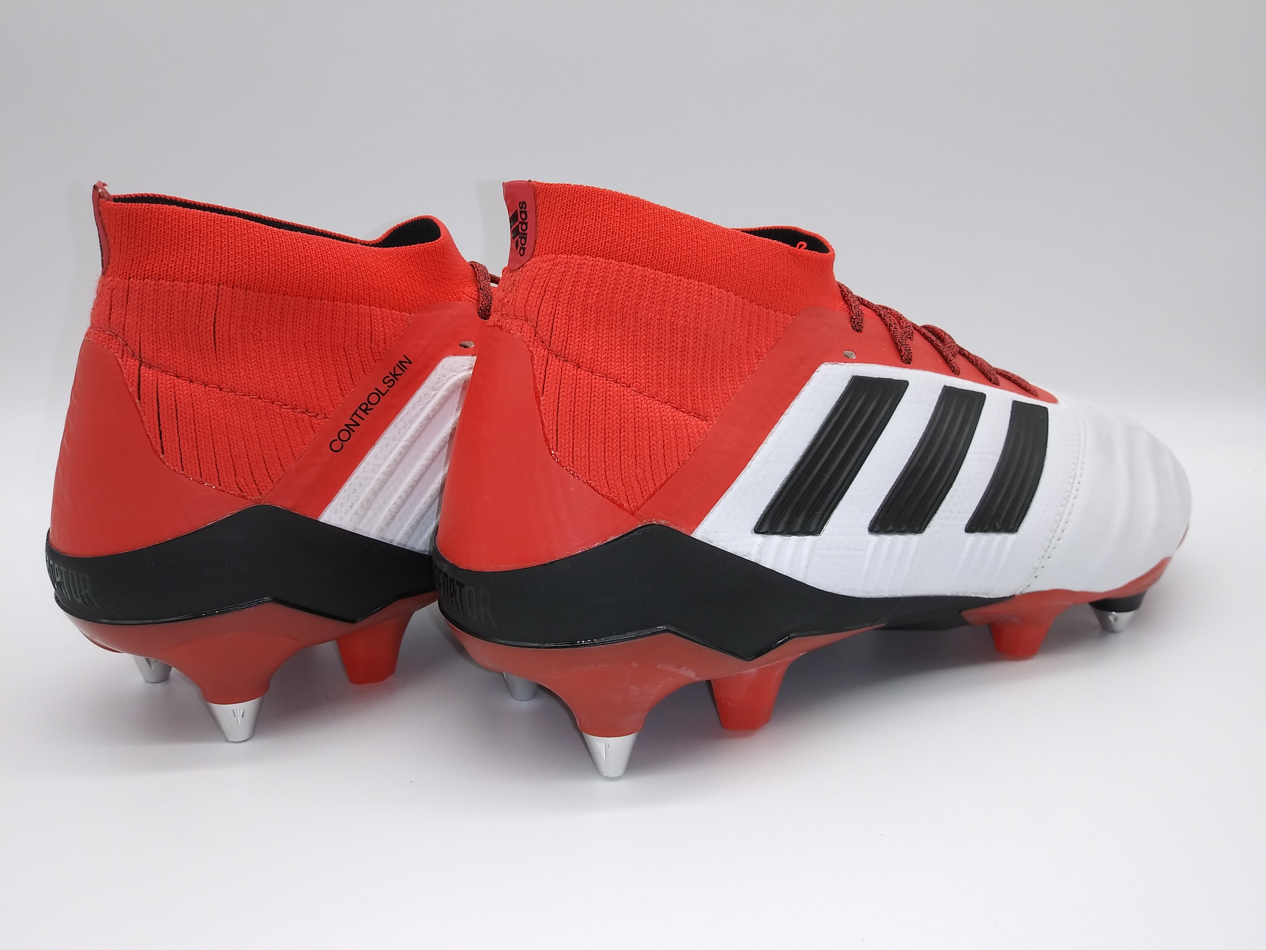 Adidas predator 18.1 hot sale white and red