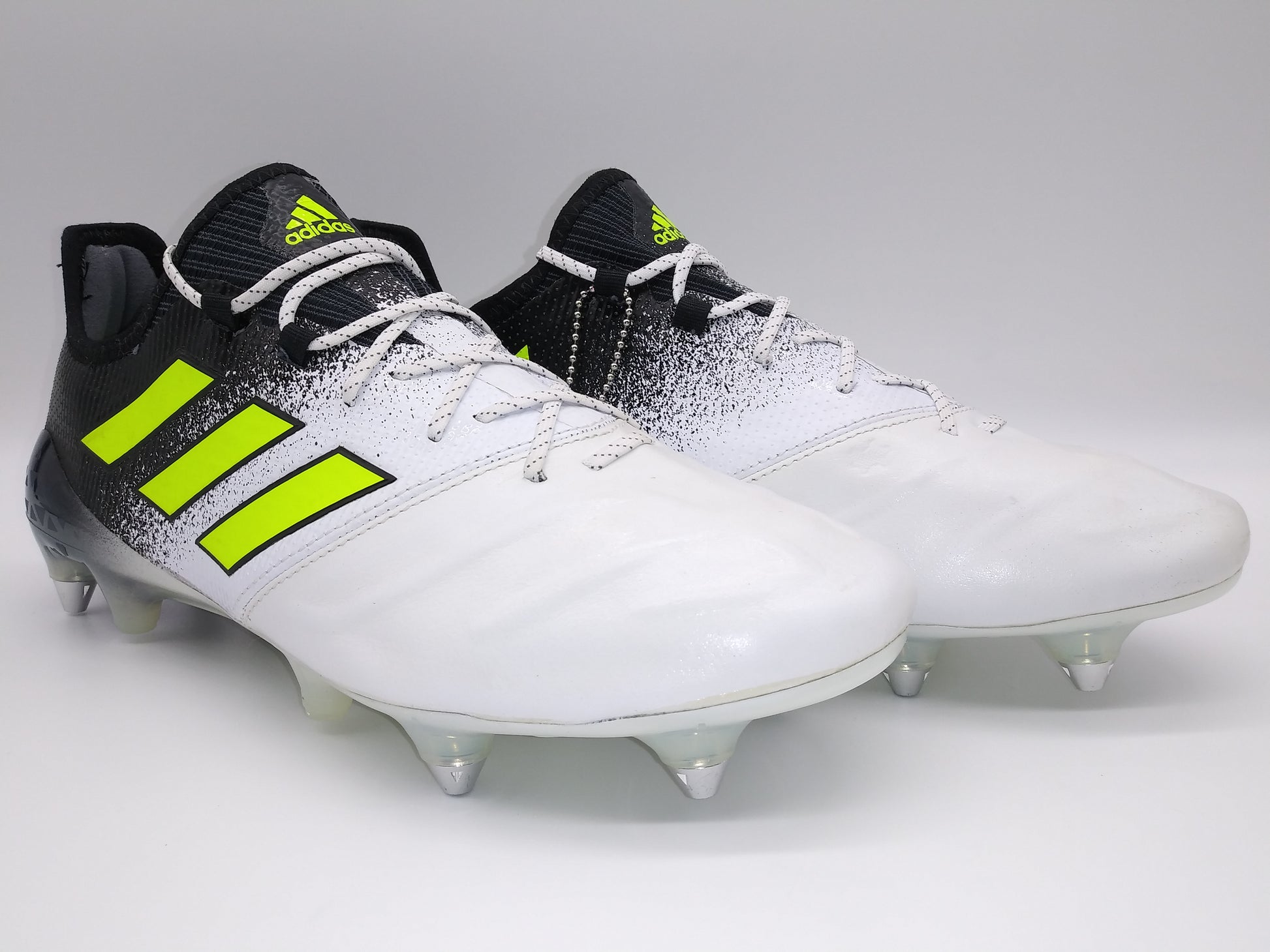 Adidas ACE 17.1 SG Leather White Yellow – Footwear